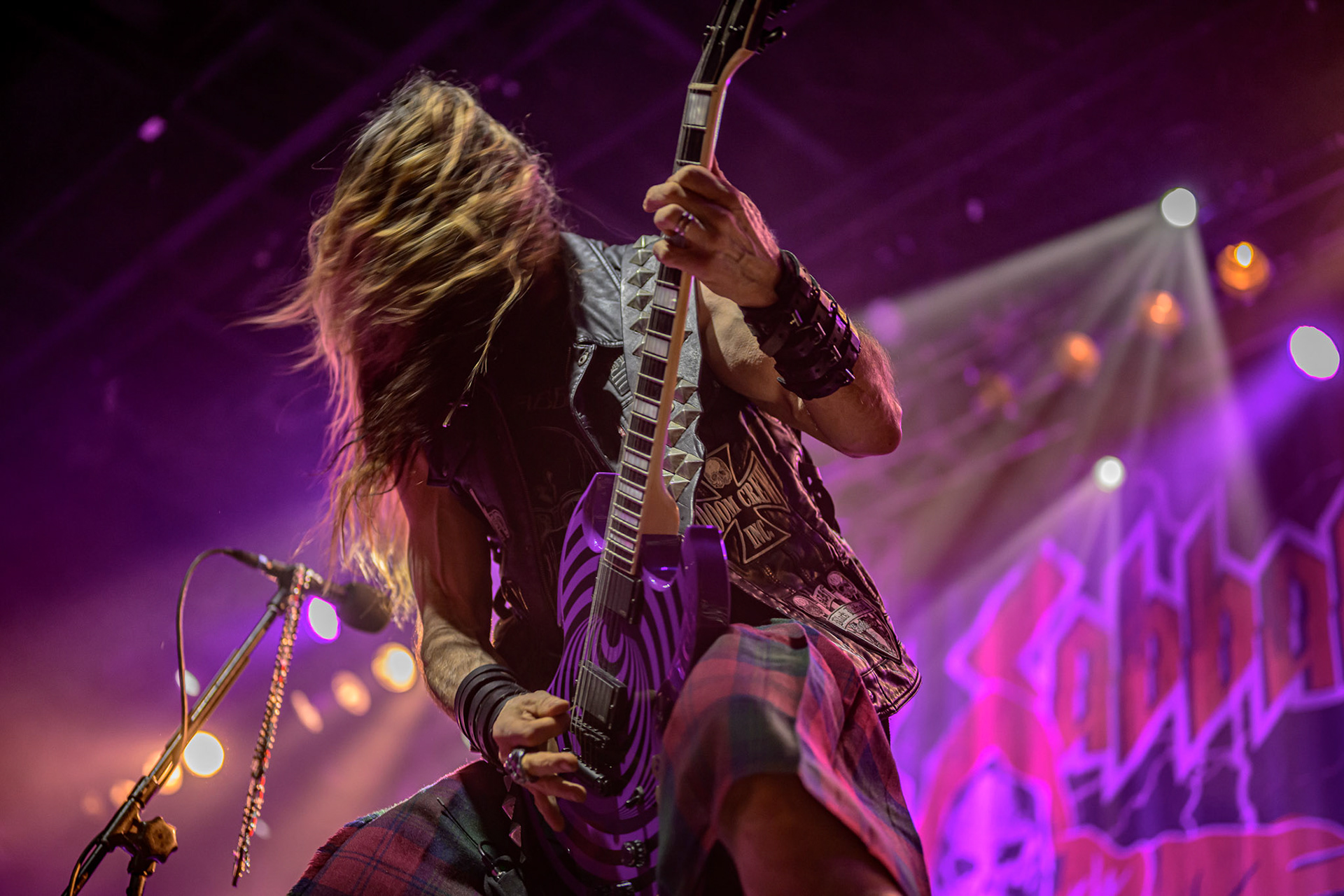 20.03.2025 ZAKK SABBATH (USA) - hold Zakka Wylde'a zlozony Black Sabbath w warszawskiej Progresji.Klub Progresja Warszawa, Knock Out Productions. Fot. Andrzej Wasilkiewicz/Reporter