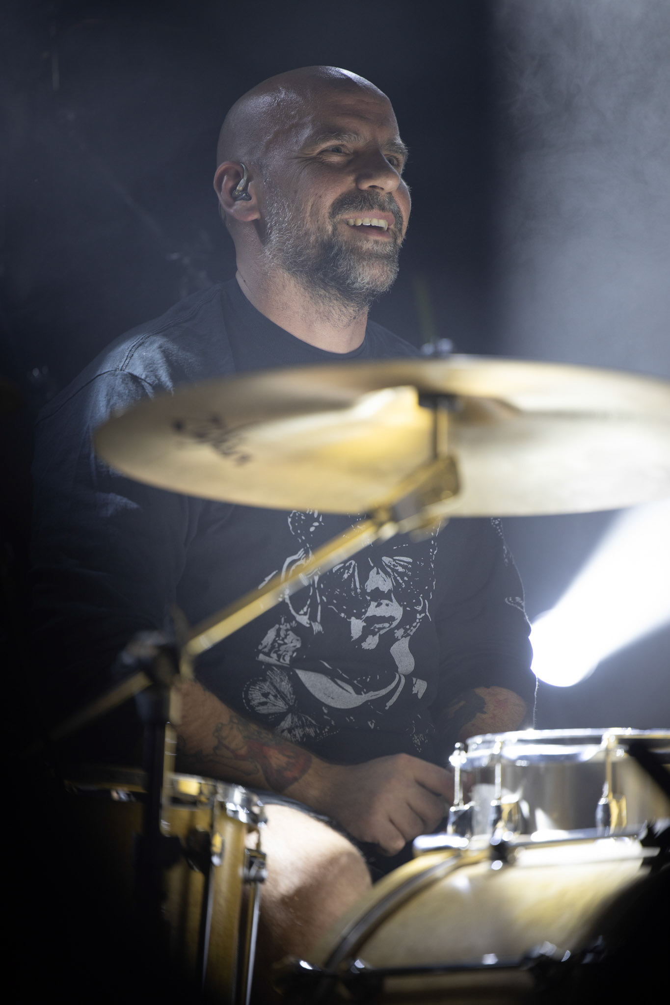 6.12.2019 Warszawa Klub Proxima KMKZ suport Dezertera
N/z Grzegorz Iwaniec perkusja  
fot. Andrzej Wasilkiewicz/REPORTER