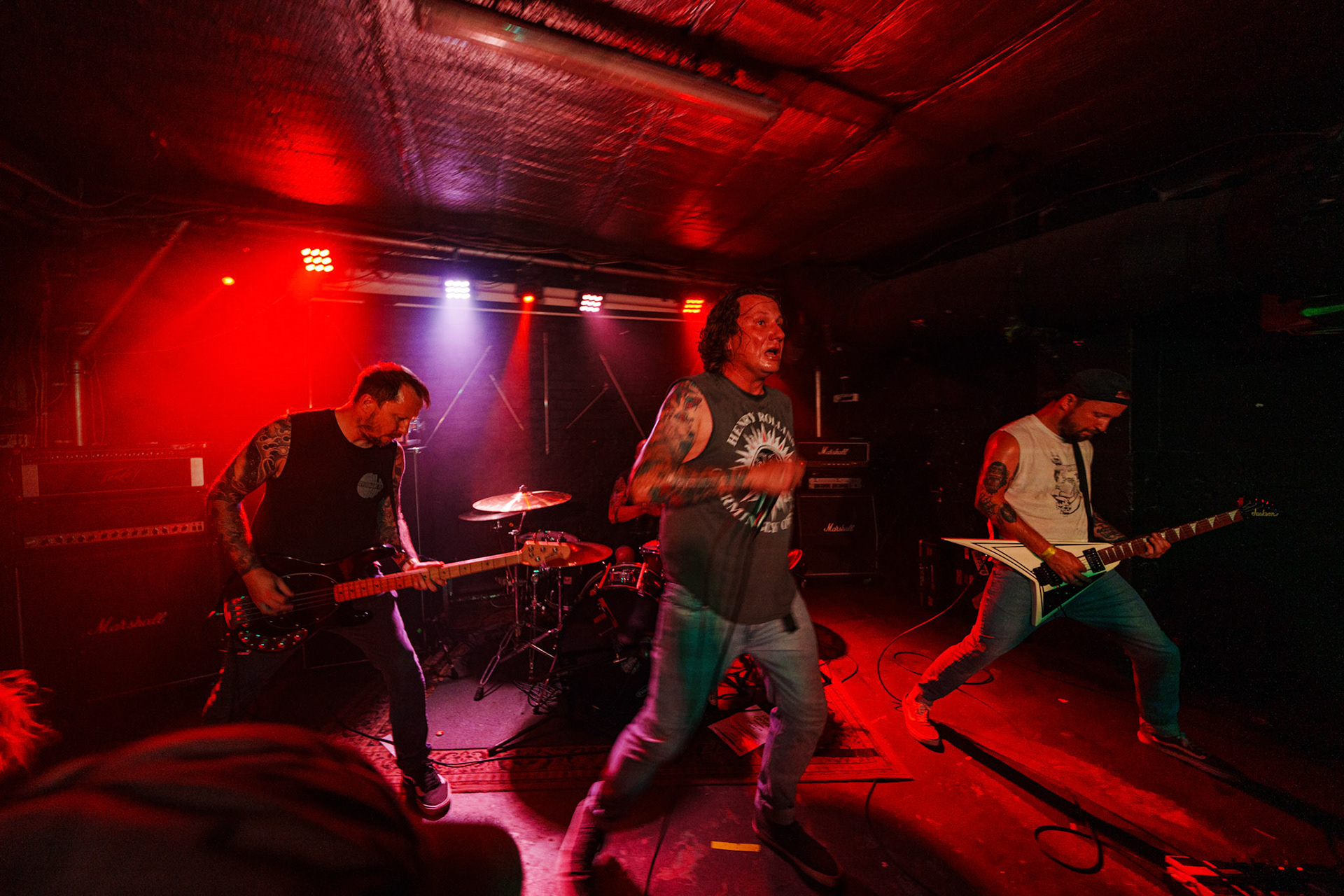 2023.07.25 SANITY CONTROL - hardcore punk, thrash metal, WiniaryBookings, Warszawa Hydrozagadka fot. Andrzej Wasilkiewicz/kaziq.com