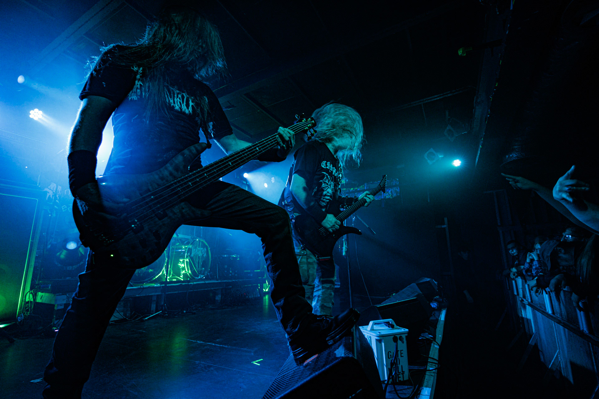 21.10.2022 - 𝗜𝗡𝗖𝗔𝗡𝗧𝗔𝗧𝗜𝗢𝗡 - amerykanski death metal w warszawskiej Proximie.Morderczy death metal na maksymalnie niskim stroju, halasie i chaosie nigdy nie stracil na sile - niezaleznie czy mowimy o swietnej nowej plcie, czy o kultowych strzalach rzedu "Onward to Golgotha". Sklad dowodzony przez Johna McEntee nigdy nie pudluje - na zywo rowniez.John McEntee - gitara, wokal, Kyle Severn - perkusja Alex Bouks - gitara,Chuck Sherwood - gitara basowa,Death metal, Black metal, Metal, Death-doom, Produkcja Knock Out Productions,fot. Andrzej Wasilkiewicz/Reporter