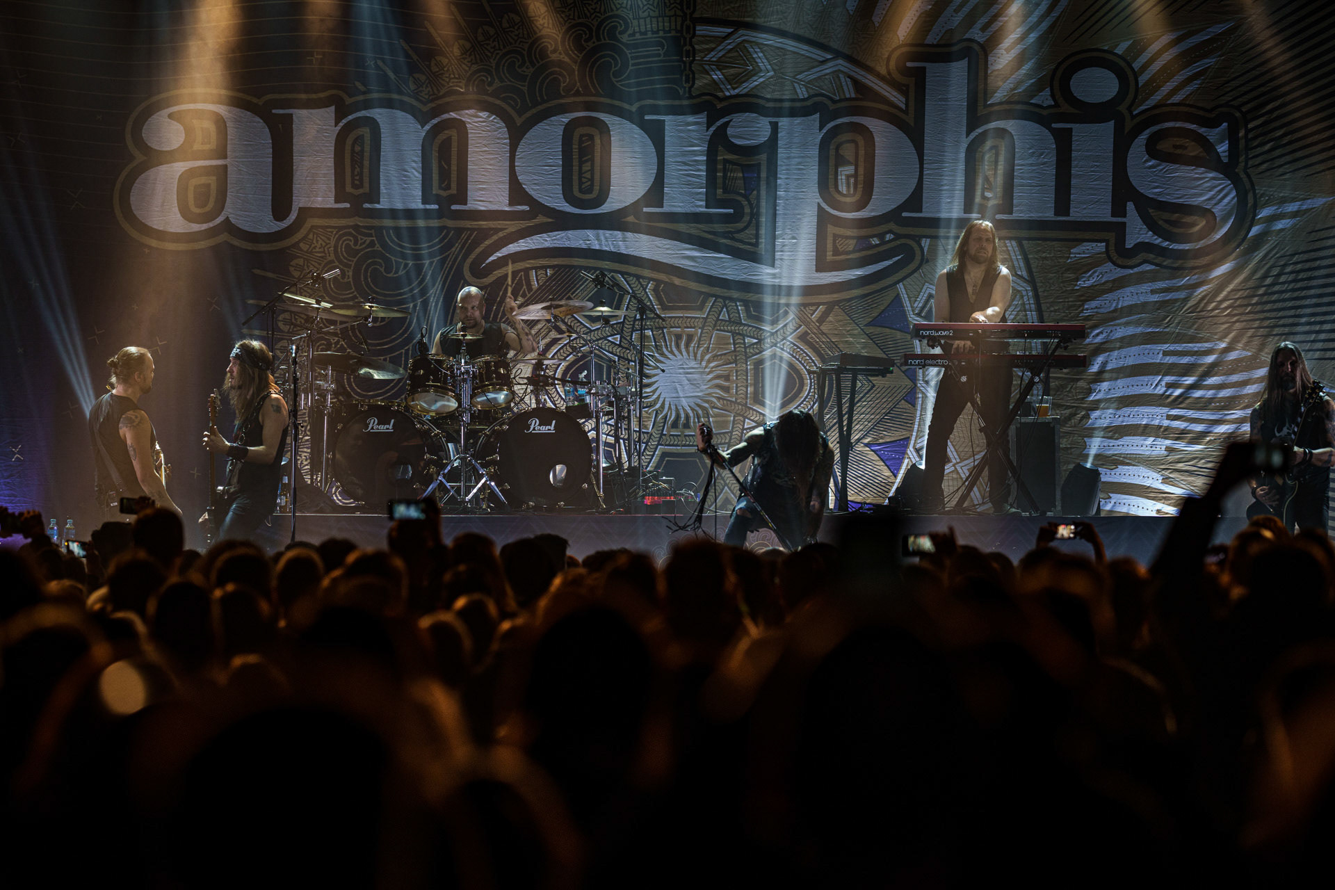 5.12.2022 Amorphis - melodic death metal, folk metal - koncert Warszawa.Knock Out Productions,Klub Progresja, Fot. Andrzej Wasilkiewicz/Reporter