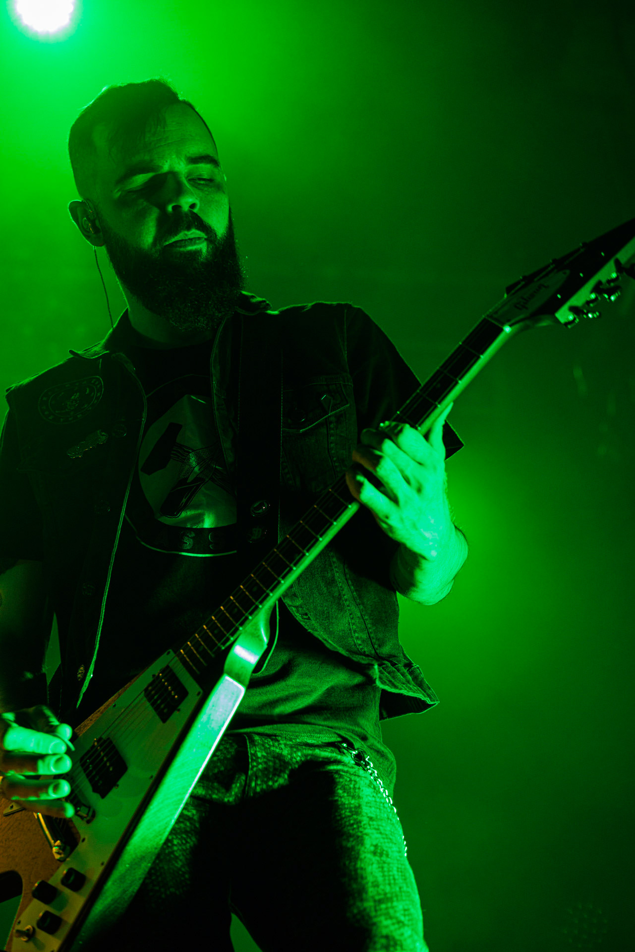 Dopelord - na warszawskim koncercie Vader w Progresji, down-tempo, stoner, metal, n/z Pawel Mioduchowski - gitara, wokal,n/z Grzegorz Pawłowski - gitara prowadząca,n/z Piotr Zin - gitara basowa, wokal,n/z Tomasz Walczak - perkusja,Left Hand Sounds, Knock Out Productions, Massive Music,fot. Andrzej Wasilkiewicz/Reporter