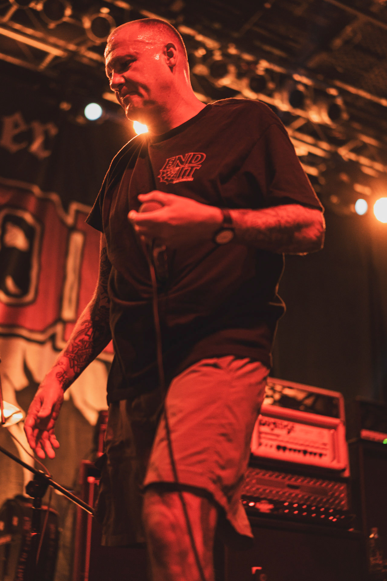 8.08.2023 TERROR - Warszawa klub Progresja,Produkcja Knock Out Productions. fot. Andrzej Wasilkiewicz/kaziq.com