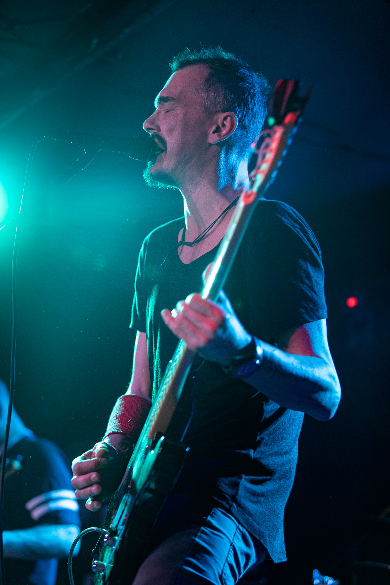 15.02.2020 DANTE - Metalowe Zwierzaki vol.13 - koncert Remont, 
N/Z Łukasz „Lucas” Myszkowski (Antigama) - gitara, wokal.
dark hardcore opera, fot. Andrzej Wasilkiewicz/REPORTER