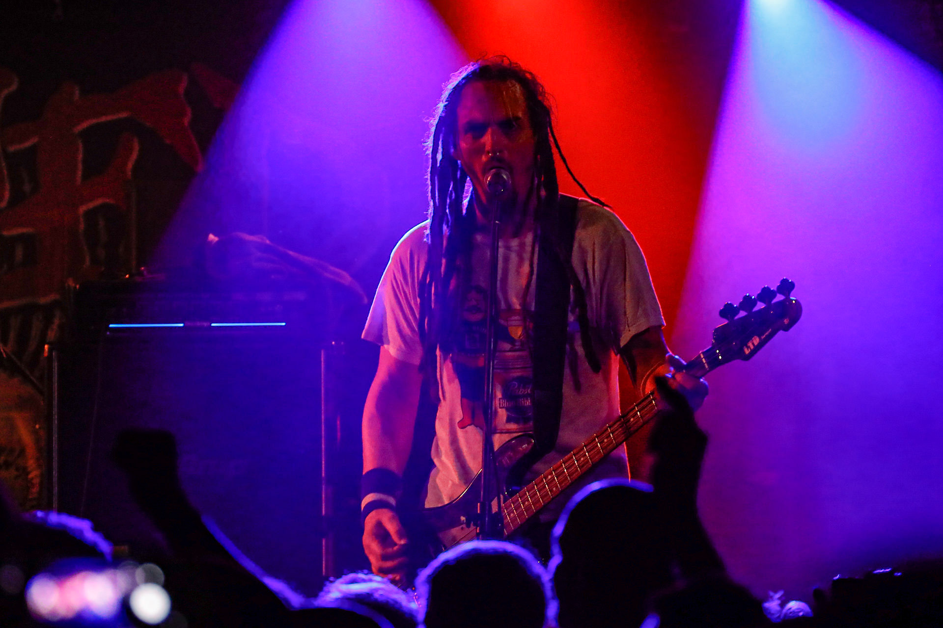 25.08.2022 The Exploited - legenda drugiej fali punk rocka na koncercie w warszawskiej Proximie.Weterani punk rock, hardcore punk, crossover thrash z Edynburga w składzie:Wattie Buchan – wokal, Irish Rob – bas,Willie Buchan – perkusja,Robbie Steedo Davidson - gitara,Produkcja: Noise Annoys Booking Agency and Records, Boredom Booking. fot. Andrzej Wasilkiewicz/Reporter