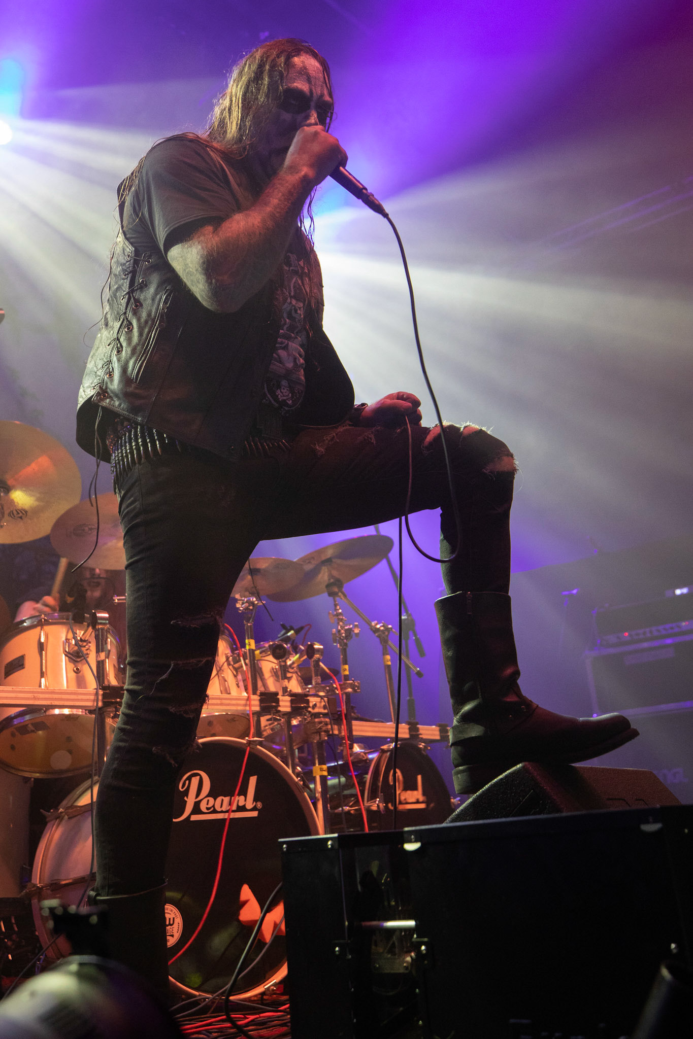 WHOREDOM RIFE - Norwegia - black metal,
koncert w Warszawskiej Progresji w ramach trasy Ecclesia Diabolica Baltica.
fot. Andrzej Wasilkiewicz/Reporter