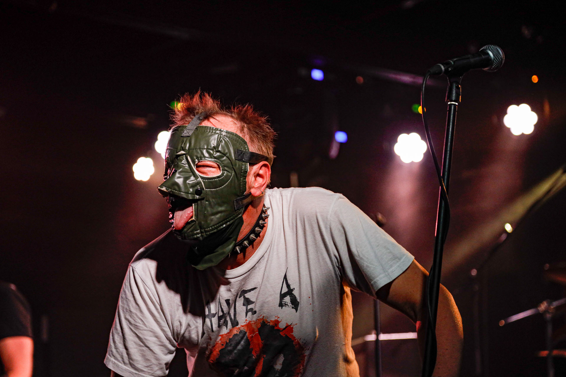 25.08.2022 TZN Xenna - warszawska grupa punkowa z frontmenem Krzysztofem Zygzakiem Chojnackim przed warszawskim koncertem The Exploited.fot. Andrzej Wasilkiewicz/Reporter