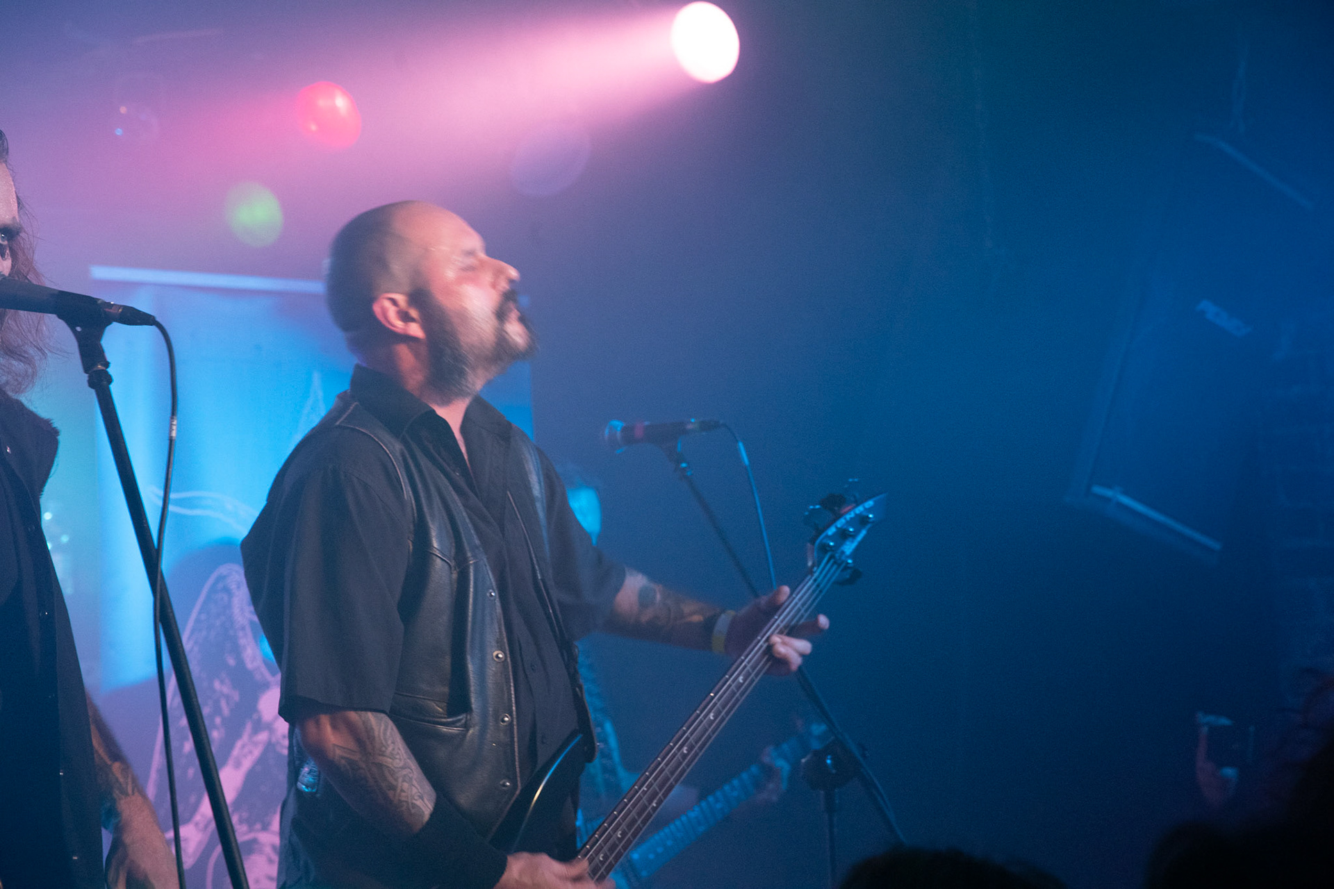 14.01.2019r. Witchmaster,  trasa XX years of Violence & Blasphemy klub VooDoo  Warszawa.  fot. Andrzej Wasilkiewicz/Reporter