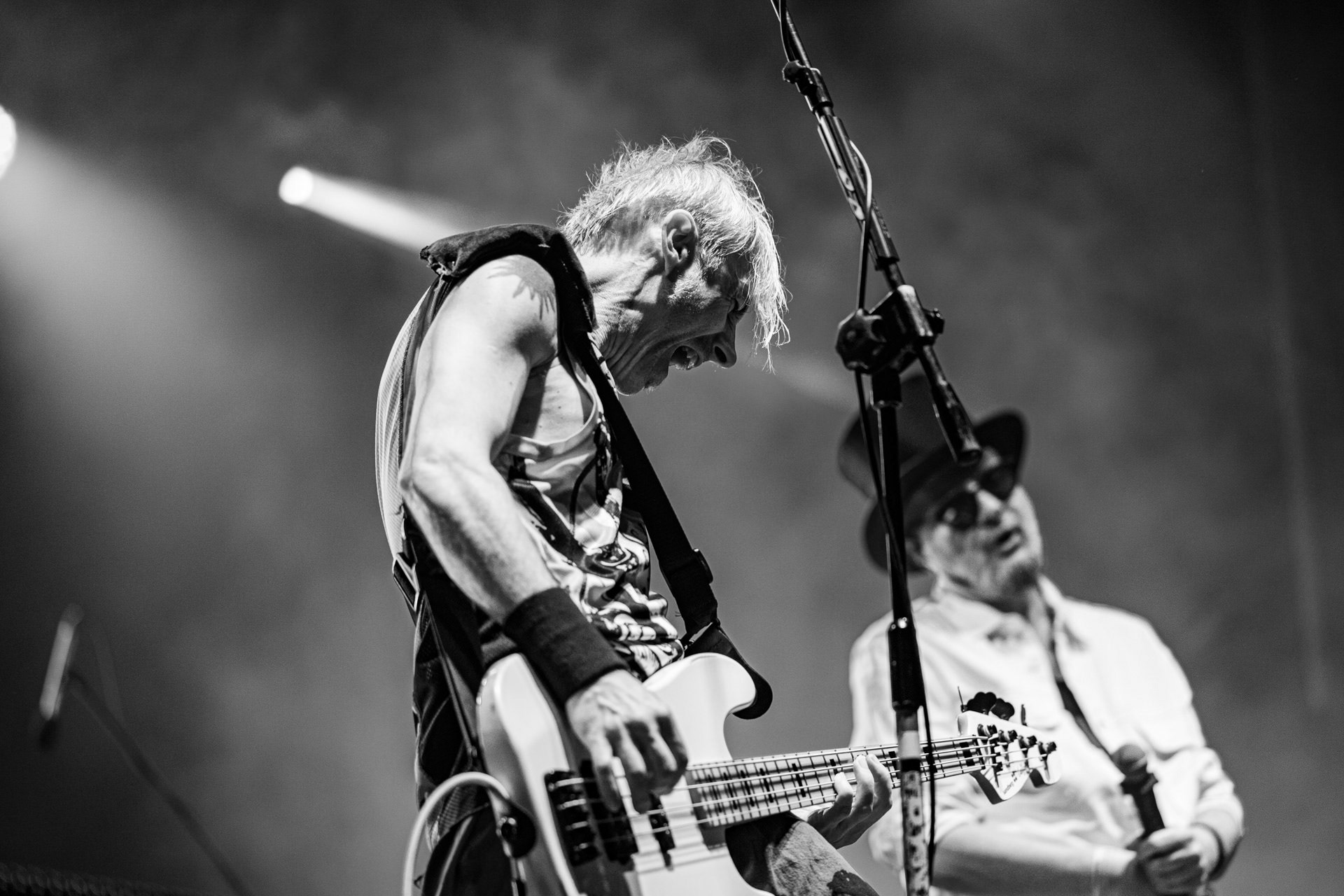 13.05.2022 Pidzama Porno Juwenalia Politechniki Warszawskiejn/z Longin Bartkowiak – gitara basowa,punk rock, rock, reggae, S.P. Records.fot. Andrzej Wasilkiewicz/Reporter