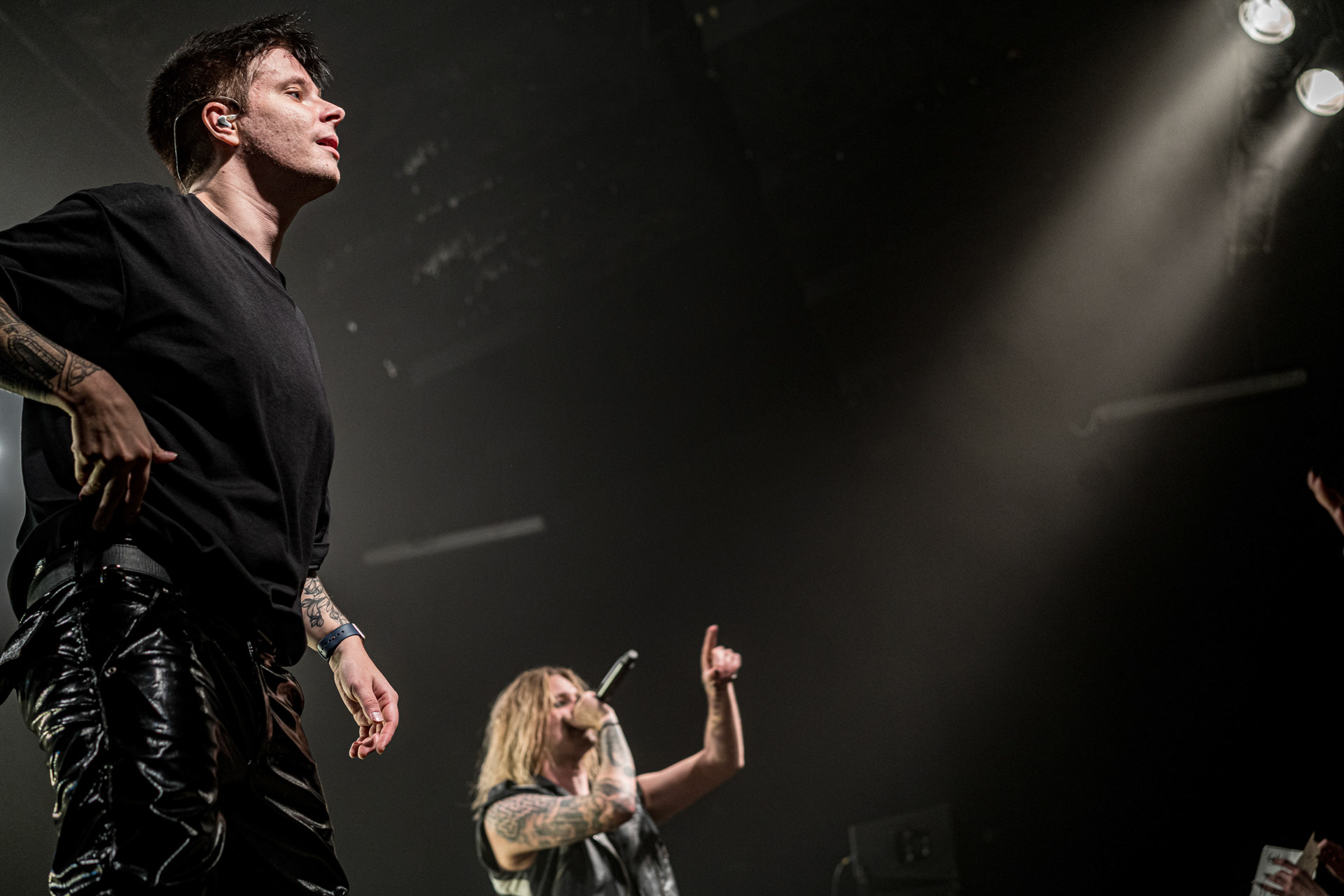 1.10.2022 Blind Channel – finski zespol rockowy zalozony w 2013 roku w Oulu, reprezentant Finlandii w Konkursie Piosenki Eurowizji 2021. Joel Hokka – vocals,Niko Moilanen – vocals,Joonas Porko – guitar,Olli Matela – bass,Tommi Lalli – drums,Aleksi Kaunisvesi – samples, percussion, DJProdukcja Winiary Bookings, patronat Antyradio, klub Progresja, Century Media,fot. Andrzej Wasilkiewicz/Reporter