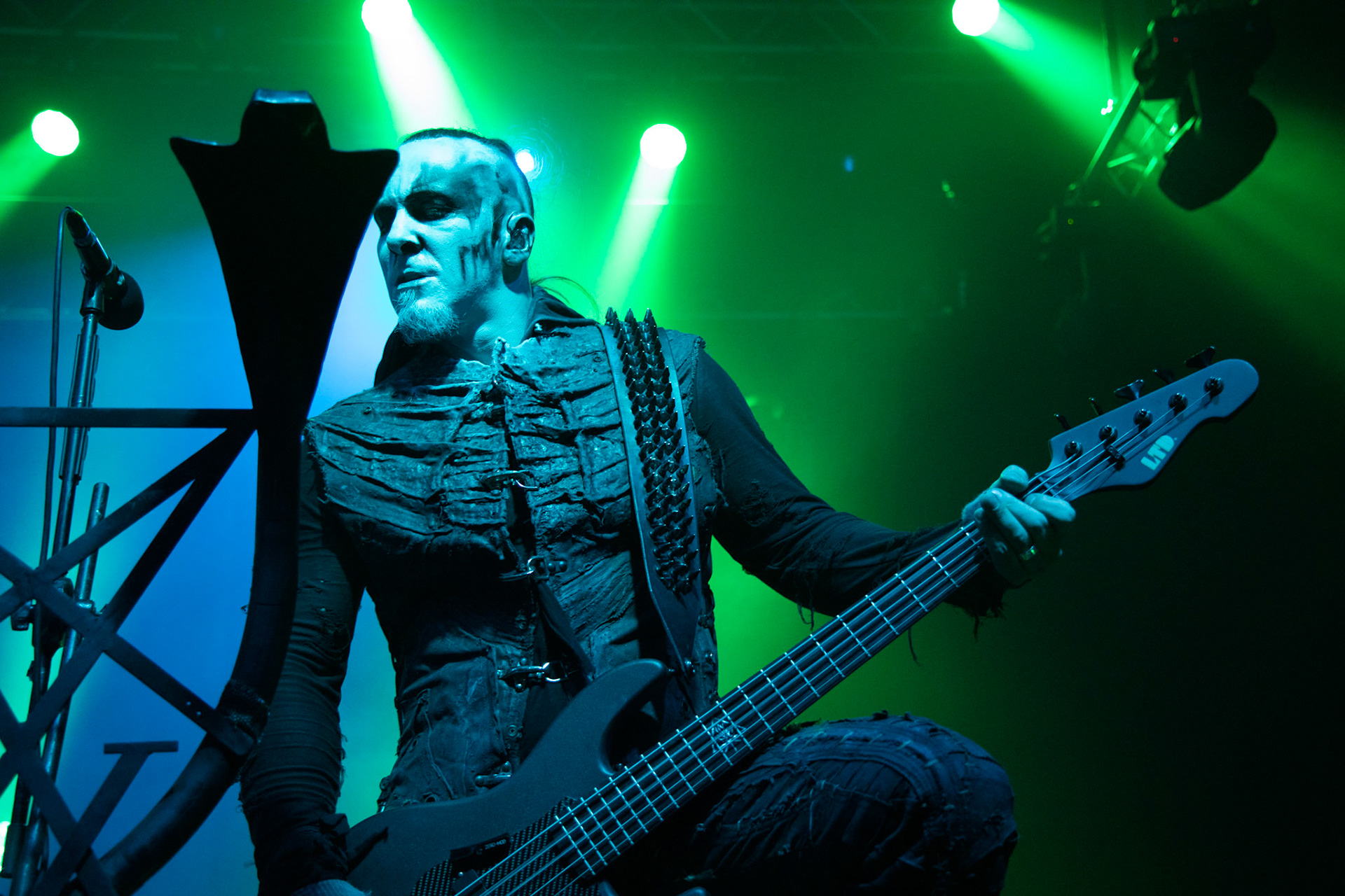 14.12.2018r. Behemoth koncert Merry Christless - Warszawa Progresja, Adam "Nergal" Darski – gitara, wokal prowadzący, 
Zbigniew "Inferno" Promiński – perkusja,
Tomasz "Orion" Wróblewski – gitara basowa, Patryk "Seth" Sztyber – gitara,  fot. Andrzej Wasilkiewicz/Reporter