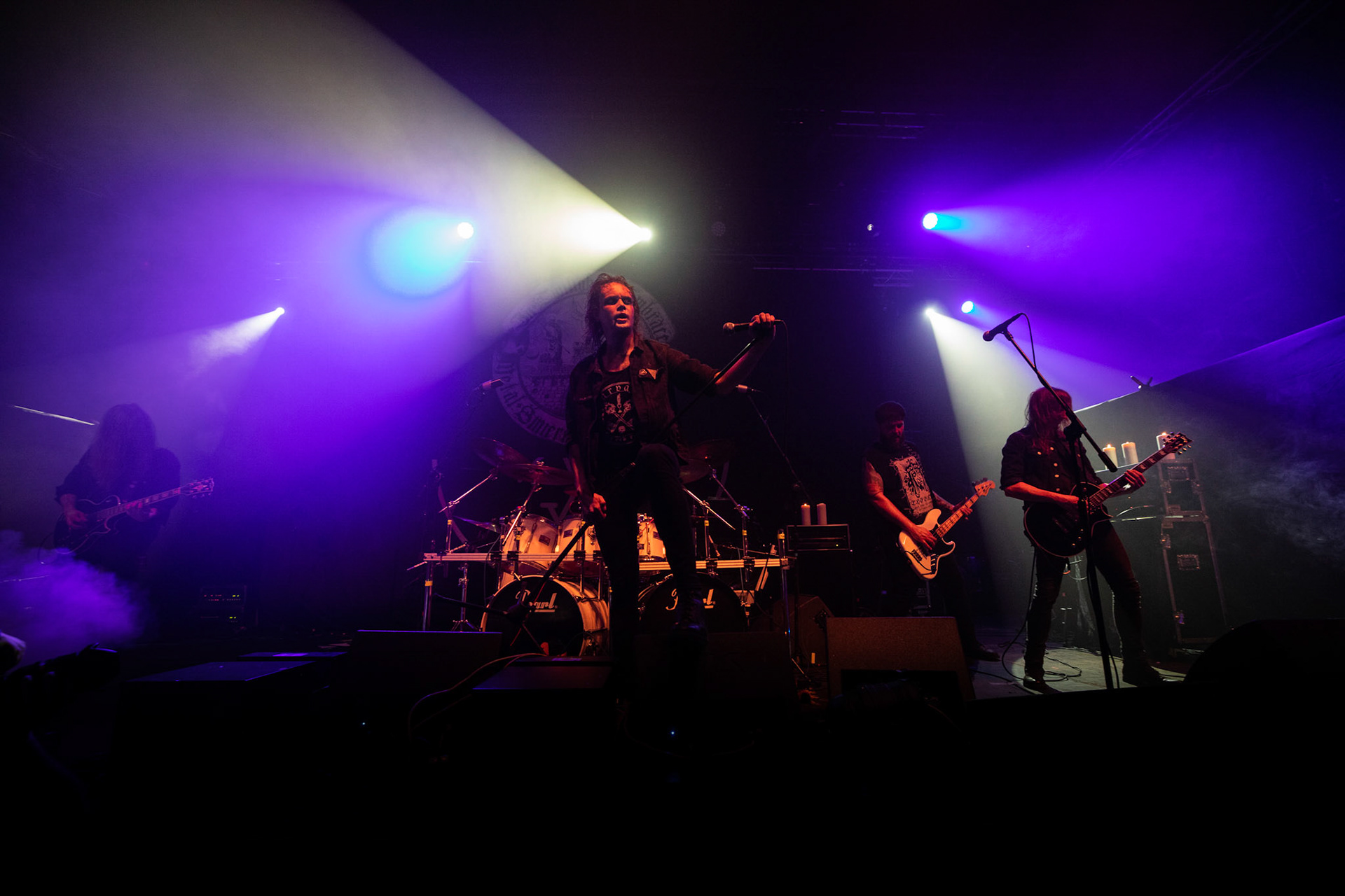 IN TWILIGHT’S EMBRACE - Polska - death metal, black metal,
koncert w Warszawskiej Progresji w ramach trasy Ecclesia Diabolica Baltica.
fot. Andrzej Wasilkiewicz/Reporter