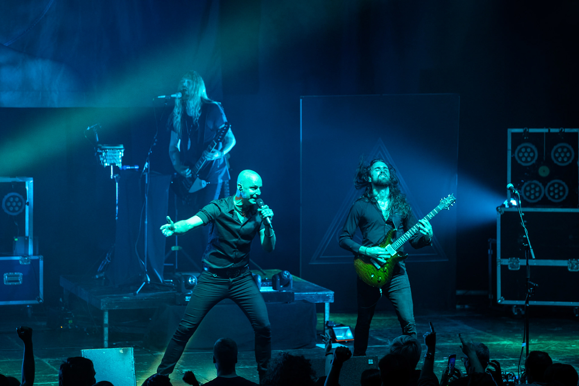 SOEN - Szwecja, rock progresywny, progmetal.  Stefan Stenberg – Bass
Cody Ford – Guitar
Lars Åhlund – Keys, guitar
Joel Ekelöf – Vocals
Martin Lopez – Drums, percussion
Knock Out Productions
Progresja Warszawa. fot. Andrzej Wasilkiewicz/Reporter