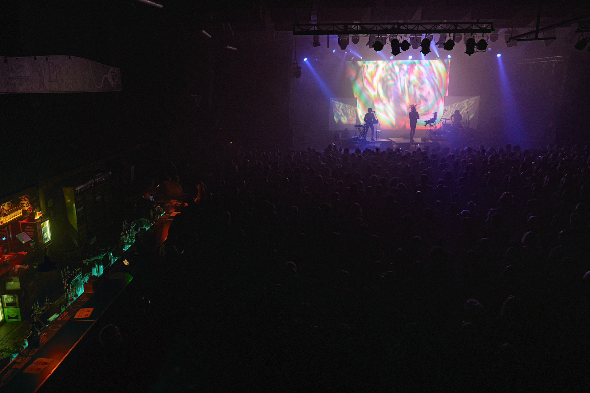 22.10.2021 Chris Corner - jako IAMX, klub Progresja, Warszawa. fot. Andrzej Wasilkiewicz/Reporter