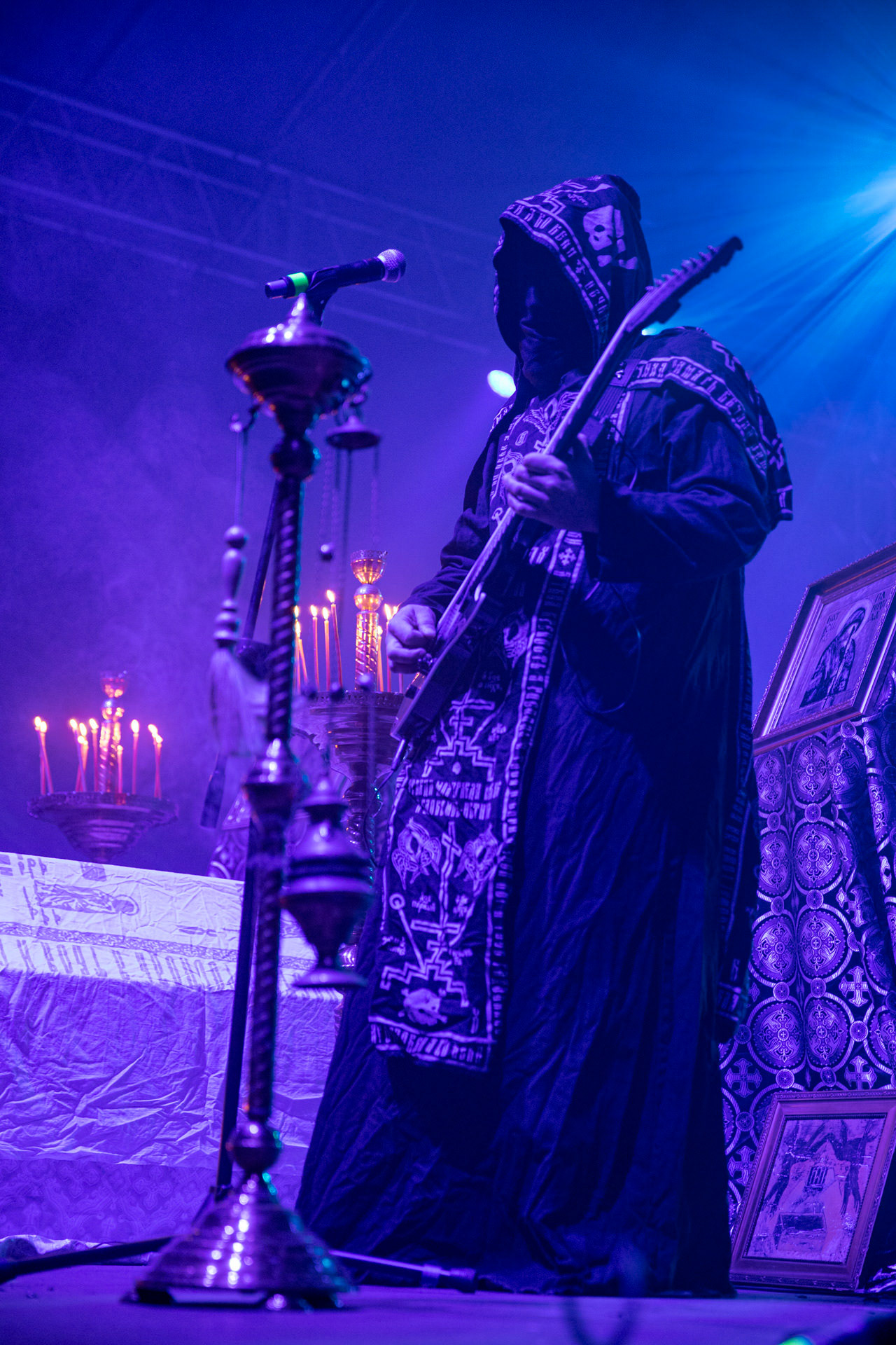 24.09.2021 Batushka - Krzysztof Drabikowski  koncert Warszawa, Progresja. fot. Andrzej Wasilkiewicz/Reporter