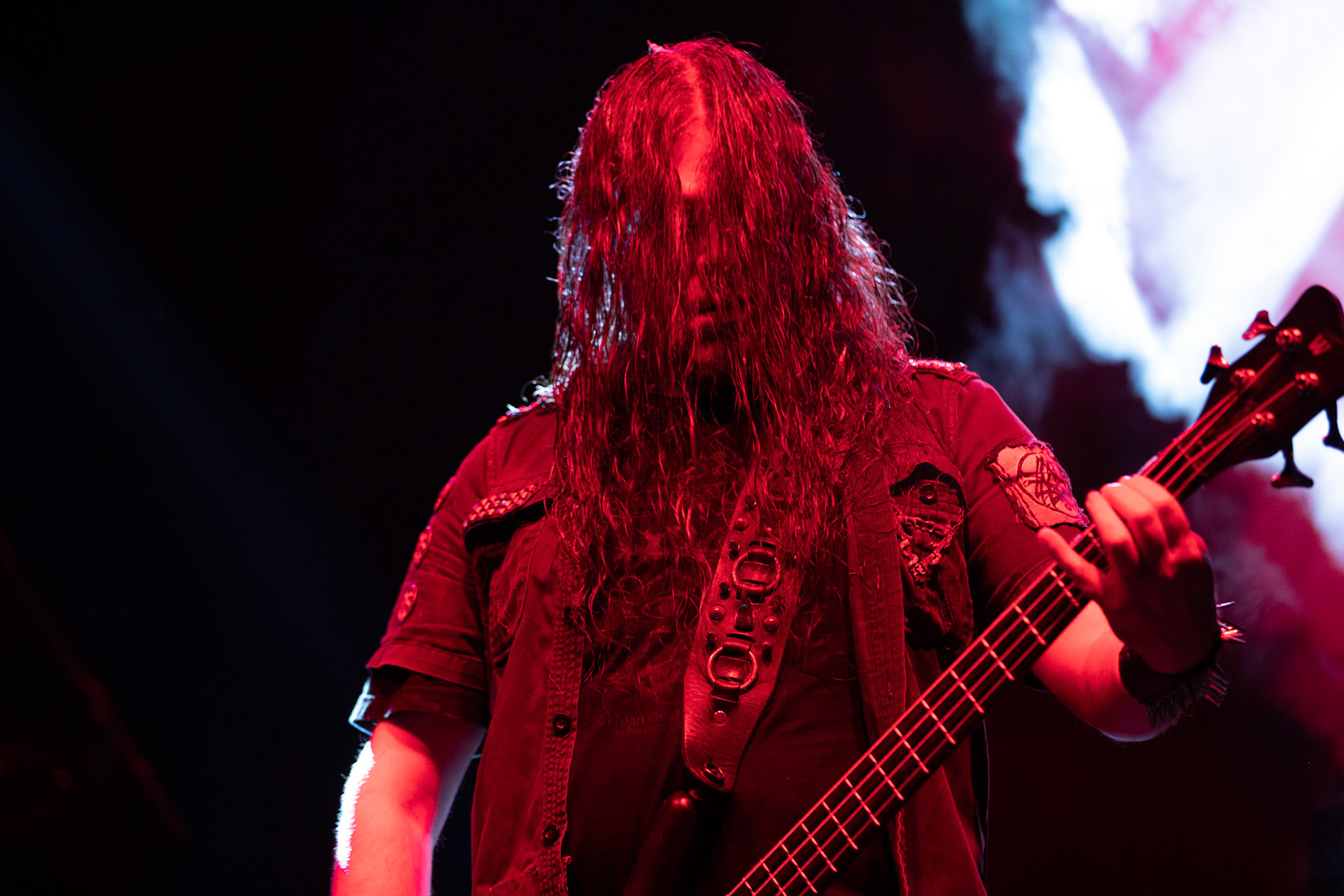 Vader - Death Metal - koncert w ramach Blitzkrieg MMXX warszawskia Progresja, Peter: Guitar + VocalsPajak: GuitarHal: BassJames: Drumsfot. Andrzej kaziq Wasilkiewicz/Reporter