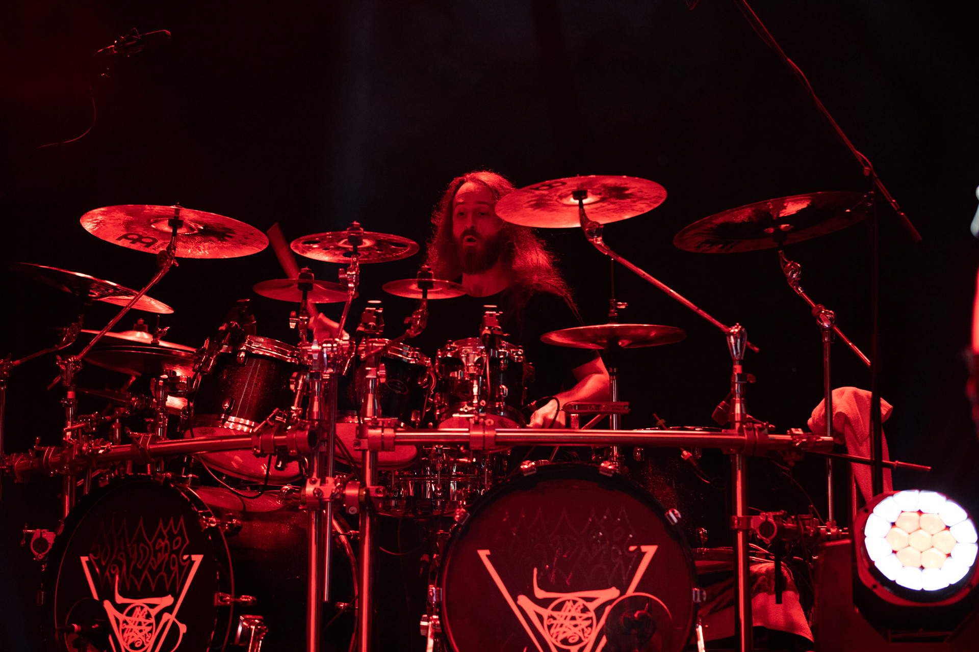 Vader - Death Metal - koncert w ramach Blitzkrieg MMXX warszawskia Progresja, Peter: Guitar + VocalsPajak: GuitarHal: BassJames: Drumsfot. Andrzej kaziq Wasilkiewicz/Reporter