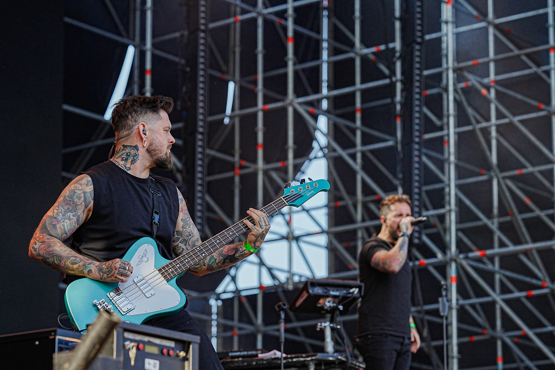 10.06.2023 Bury Tomorrow trzeci dzien festiwaluMystic Festival 2023, Stocznia Gdanska fot. Andrzej Wasilkiewicz/Reporter