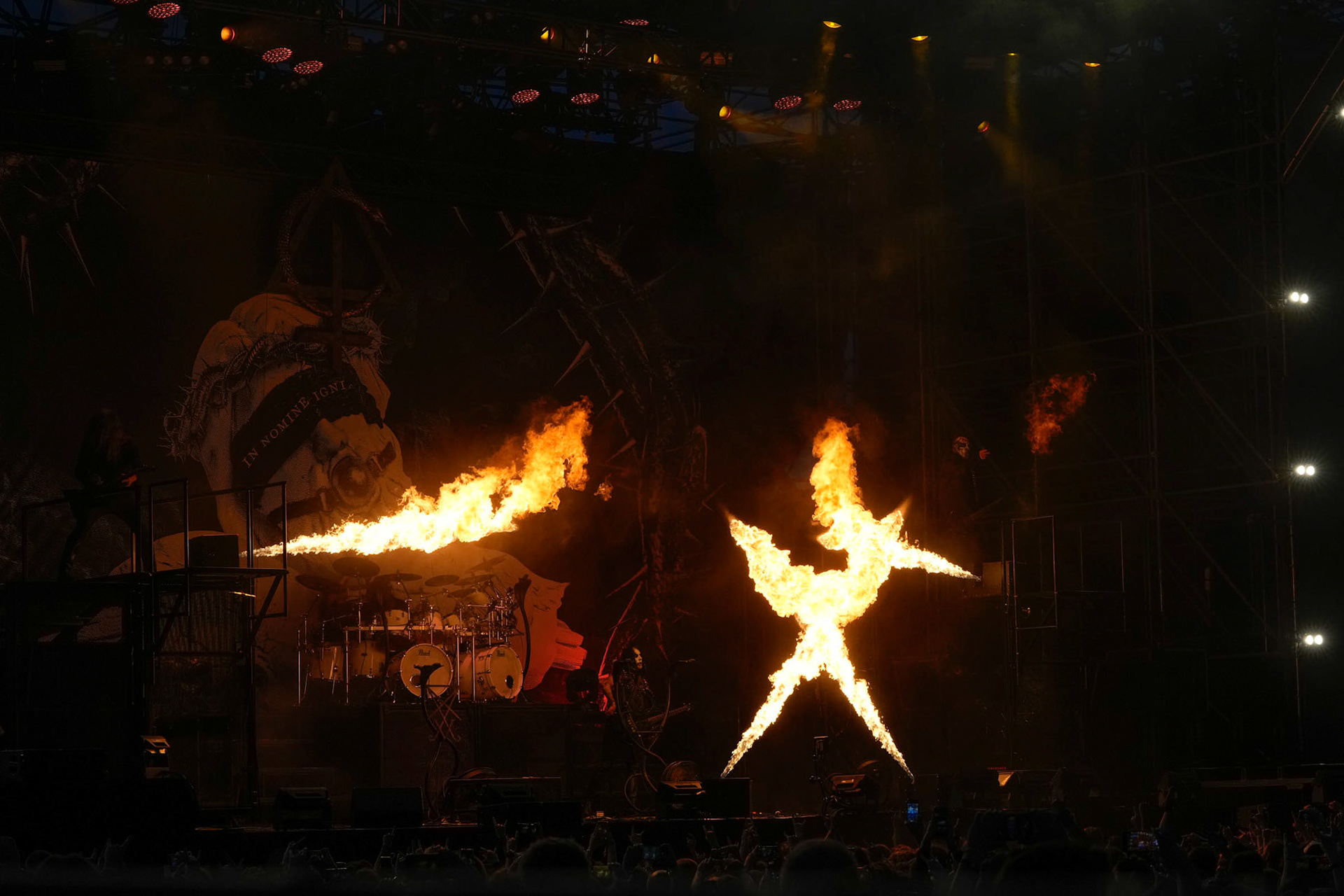 7.06.2023 Behemoth dzien pierwszy festiwaluMystic Festival 2023, Stocznia Gdanska fot. Andrzej Wasilkiewicz/Reporter