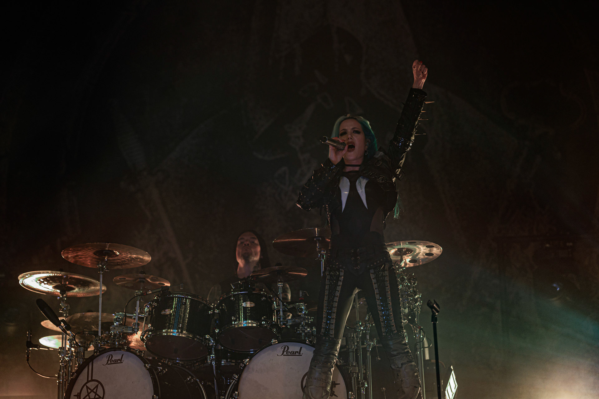 19.10.2022 ARCH ENEMY  - The European Siege 2022,Spodek Katowice Poland,fot. Andrzej Wasilkiewicz/Reporter