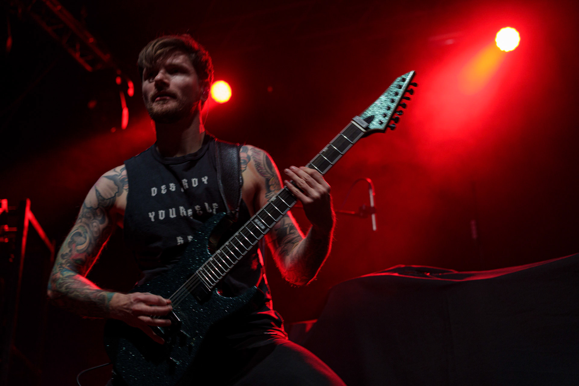 18.03.2023 - FUTURE PALACE - post-hardcore, metalcore, w warszawskiej Progresji.Knock Out Productions. Fot. Andrzej Wasilkiewicz/Reporter