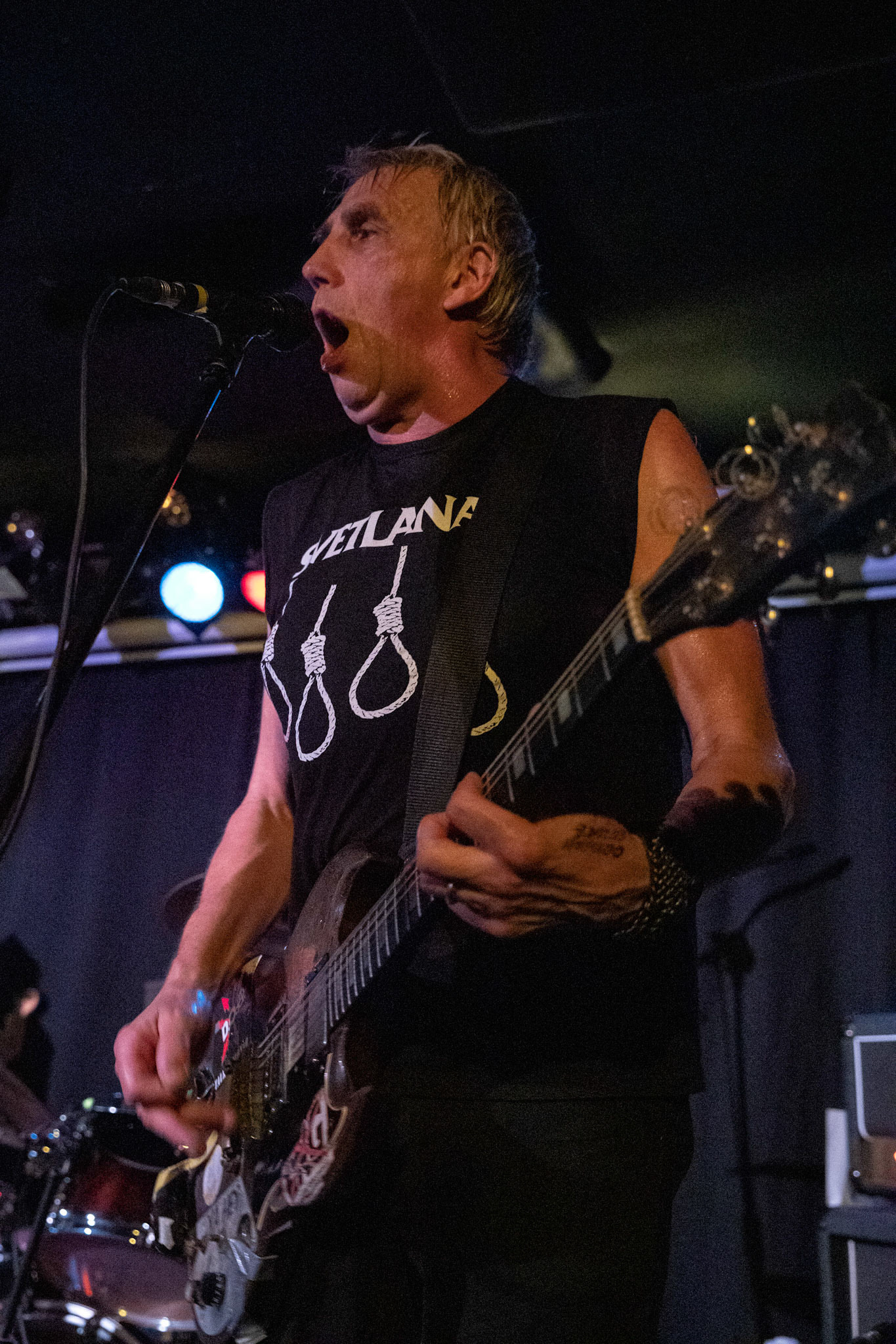 8.08.2019. D.O.A. - kanadyjska legenda punkrocka w warszawskim Pogłosie.
D.O.A. - Kanada, Vancouver, punk rock band, hardcore punk, 
Joe Keithley - vocals, guitar 
Mike Hodsall - bass 
Paddy Duddy - drums 
Produkcja Boredom Booking
fot. Andrzej kaziq Wasilkiewicz/Reporter
