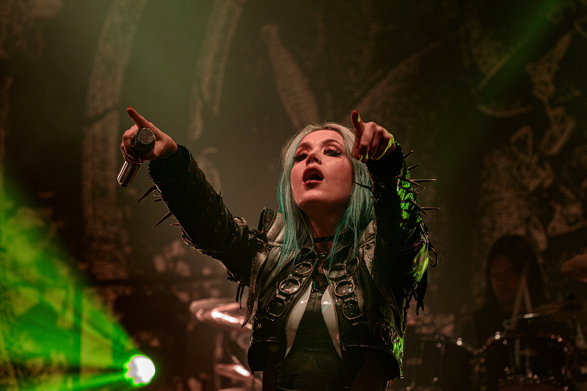 19.10.2022 ARCH ENEMY  - The European Siege 2022,Spodek Katowice Poland,fot. Andrzej Wasilkiewicz/Reporter