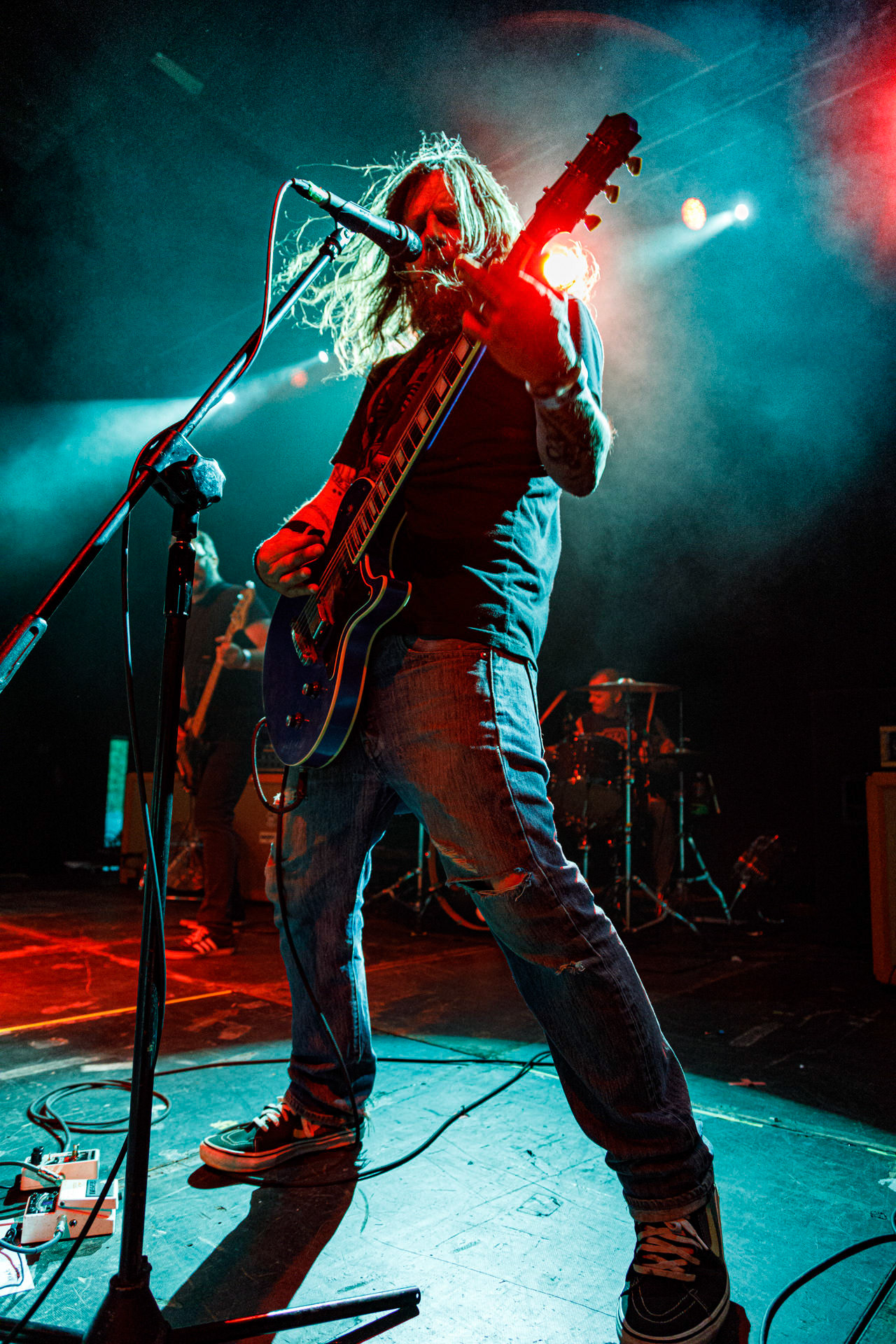 26.06.2022 koncert RED FANG - USA. Relapse Records - stoner, hard rock, metal.Warszawski koncert w klubie Progresja promuje ostatni album amerykanow - Arrows wydany w 2021r.Produkcja WiniaryBookings. Patronat koncertu Antyradio.fot. Andrzej Wasilkiewicz/Reporter