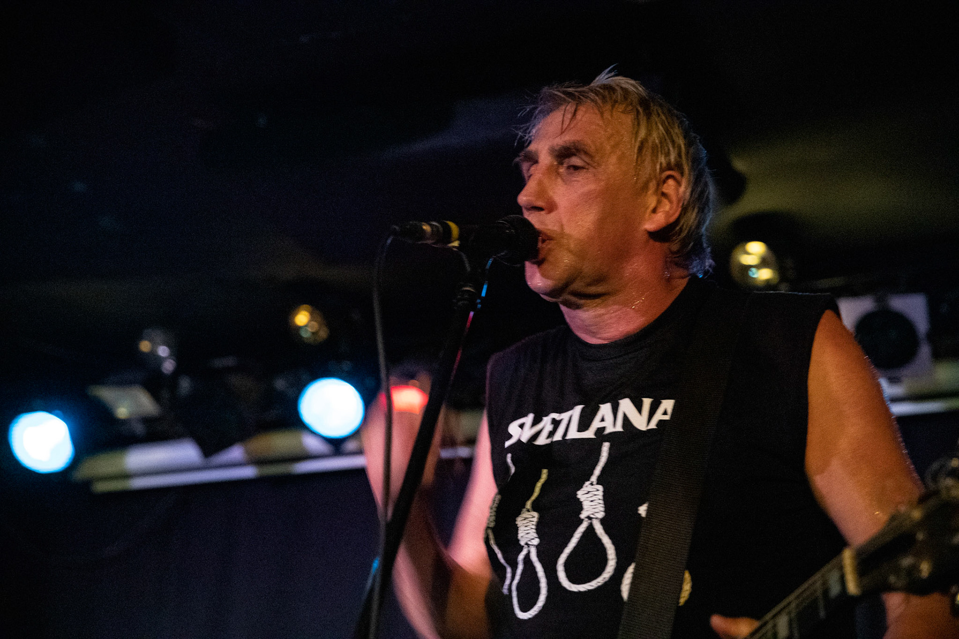 8.08.2019. D.O.A. - kanadyjska legenda punkrocka w warszawskim Pogłosie.
D.O.A. - Kanada, Vancouver, punk rock band, hardcore punk, 
Joe Keithley - vocals, guitar 
Mike Hodsall - bass 
Paddy Duddy - drums 
Produkcja Boredom Booking
fot. Andrzej kaziq Wasilkiewicz/Reporter