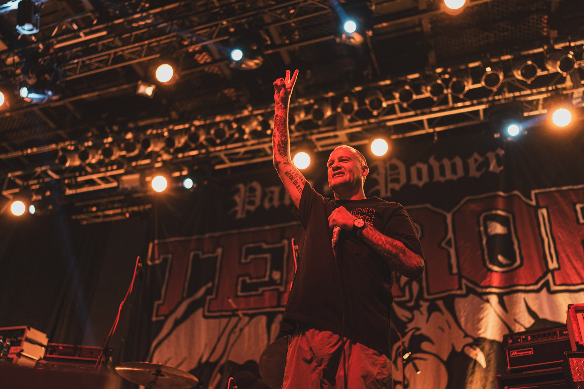 8.08.2023 TERROR - Warszawa klub Progresja,Produkcja Knock Out Productions. fot. Andrzej Wasilkiewicz/kaziq.com