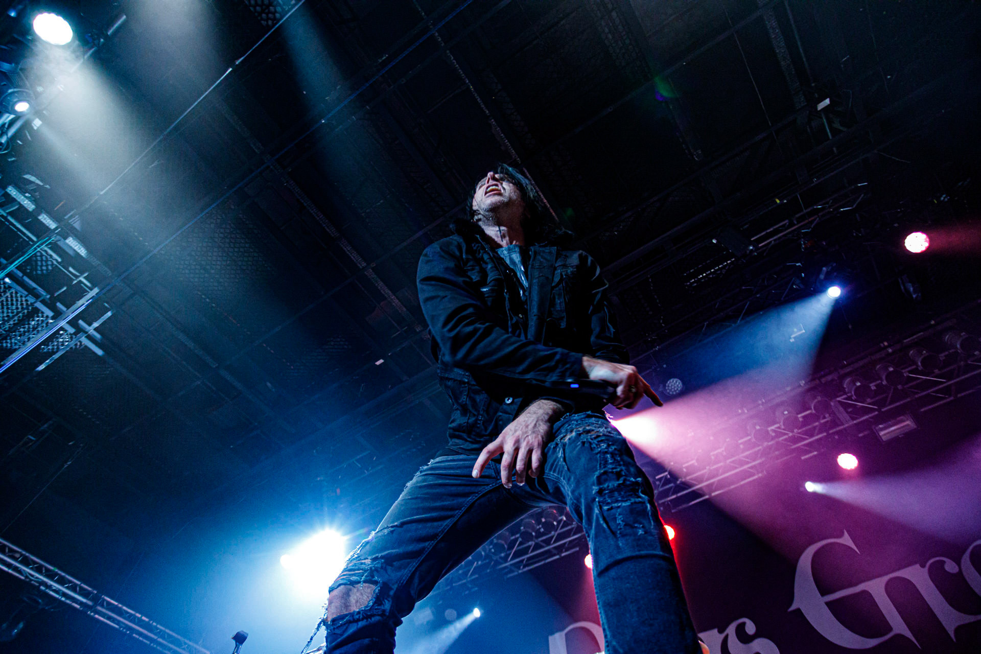 7.10.2022 Warszawski koncert Three Days Grace w klubie Progresja.Kanadyjczycy promuja nowy album EXPLOSIONS.n/z Barry Stock – gitara, n/z Brad Walst – gitara basowa, n/z Neil Sanderson – perkusja, instrumenty klawiszowe, n/z Matt Walst – wokal,Produkcja Knock Out Productions, Fot. Andrzej Wasilkiewicz/Reporter