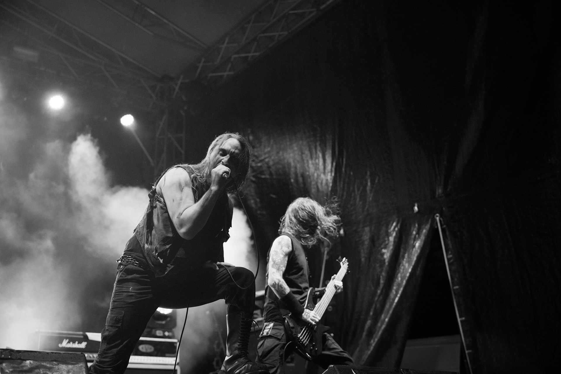 Marduk, koncert w ramach Blitzkrieg MMXX warszawska Progresja, black metal, Szwecja, Massive Music Rock The Nation America.fot. Andrzej kaziq Wasilkiewicz/Reporter