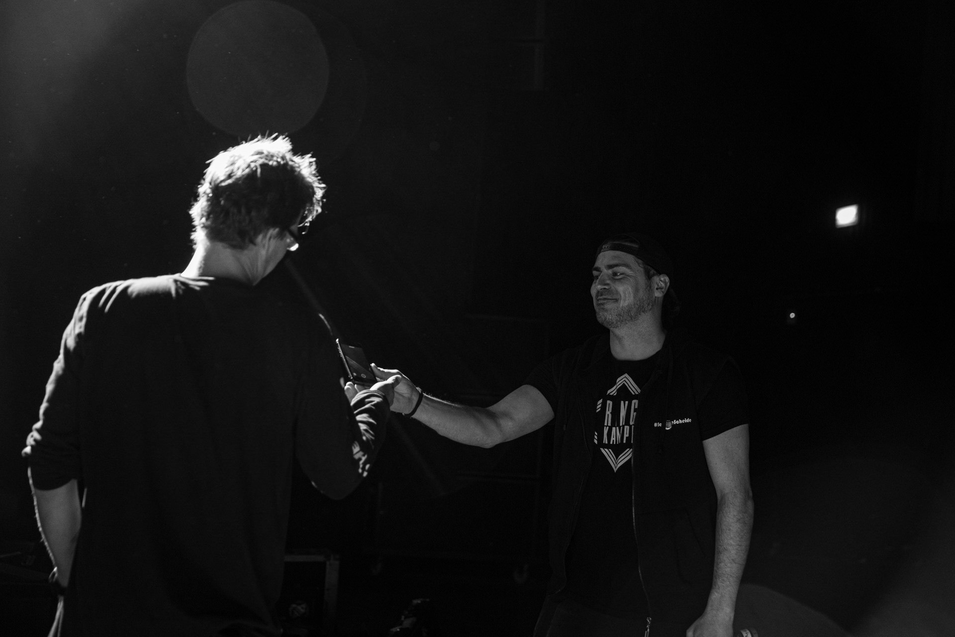 30.11.2021 koncert Dog Eat Dog - USA - hardcore, punkrock, rap, metal, hip hop, reggae, soul, funk,n/z Dave Neabore (bass), n/z John Connor (vocals), n/z Brandon Finley (drums), n/z Roger Hammerli (guitar),n/z Bozez (sax &amp; beer),koncert Warszawa, Progresja 25 lat albumu Play Games -  Dog Eat Dog.fot. Andrzej Wasilkiewicz/Reporter