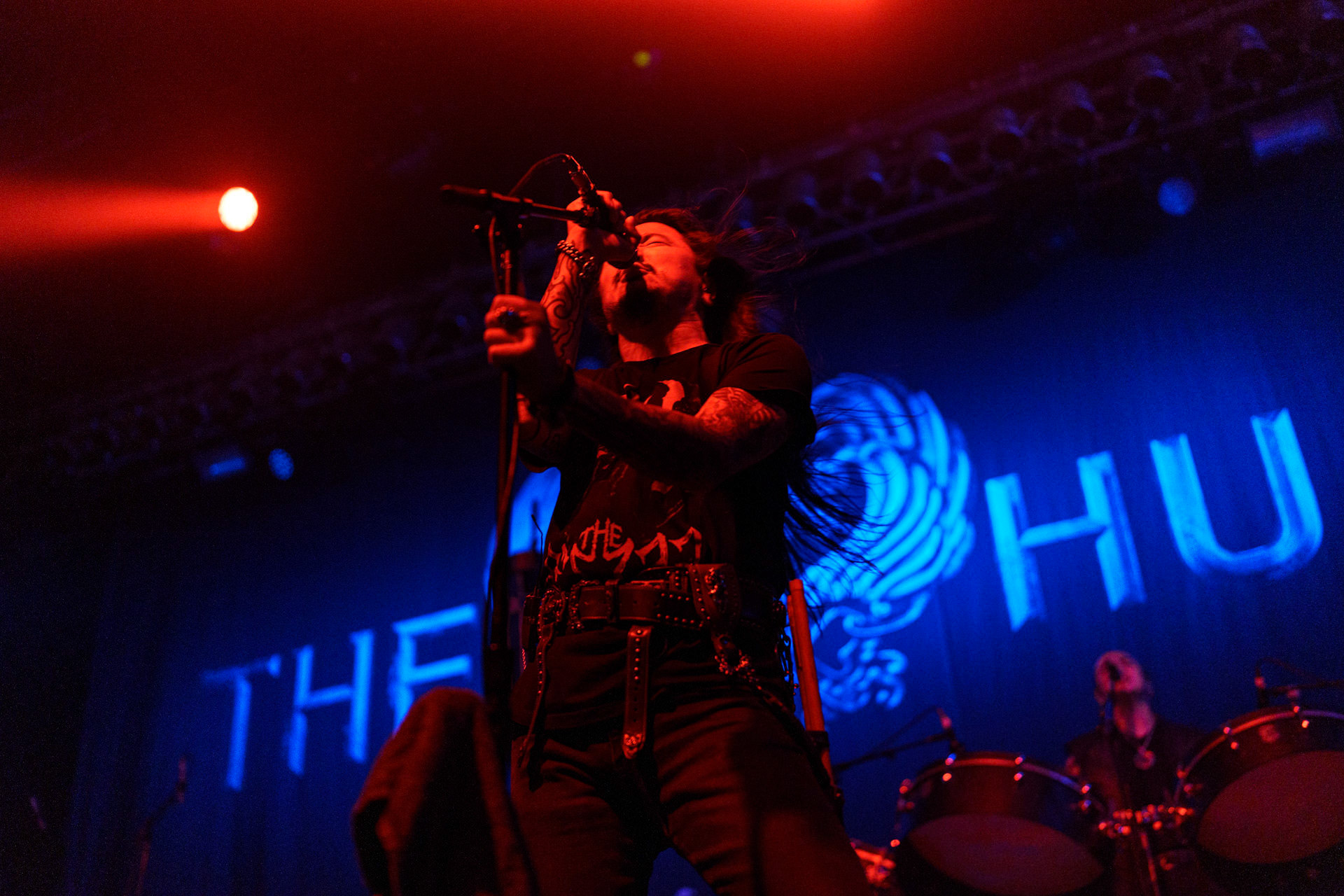 5.11.2022 The HU - koncert mongolskiej folk-metlowej grupy w warszawskiej Progresji.Produkcja Knock Out Productions,fot. Andrzej Wasilkiewicz/Reporter