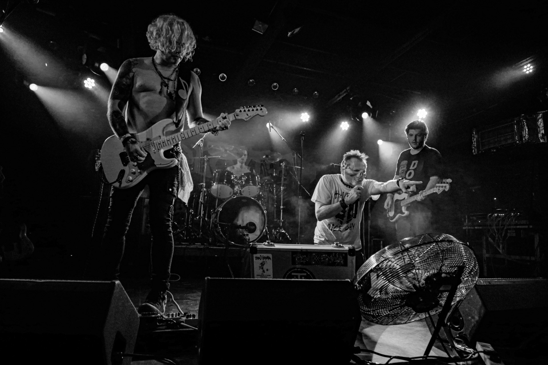 25.08.2022 TZN Xenna - warszawska grupa punkowa z frontmenem Krzysztofem Zygzakiem Chojnackim przed warszawskim koncertem The Exploited.fot. Andrzej Wasilkiewicz/Reporter