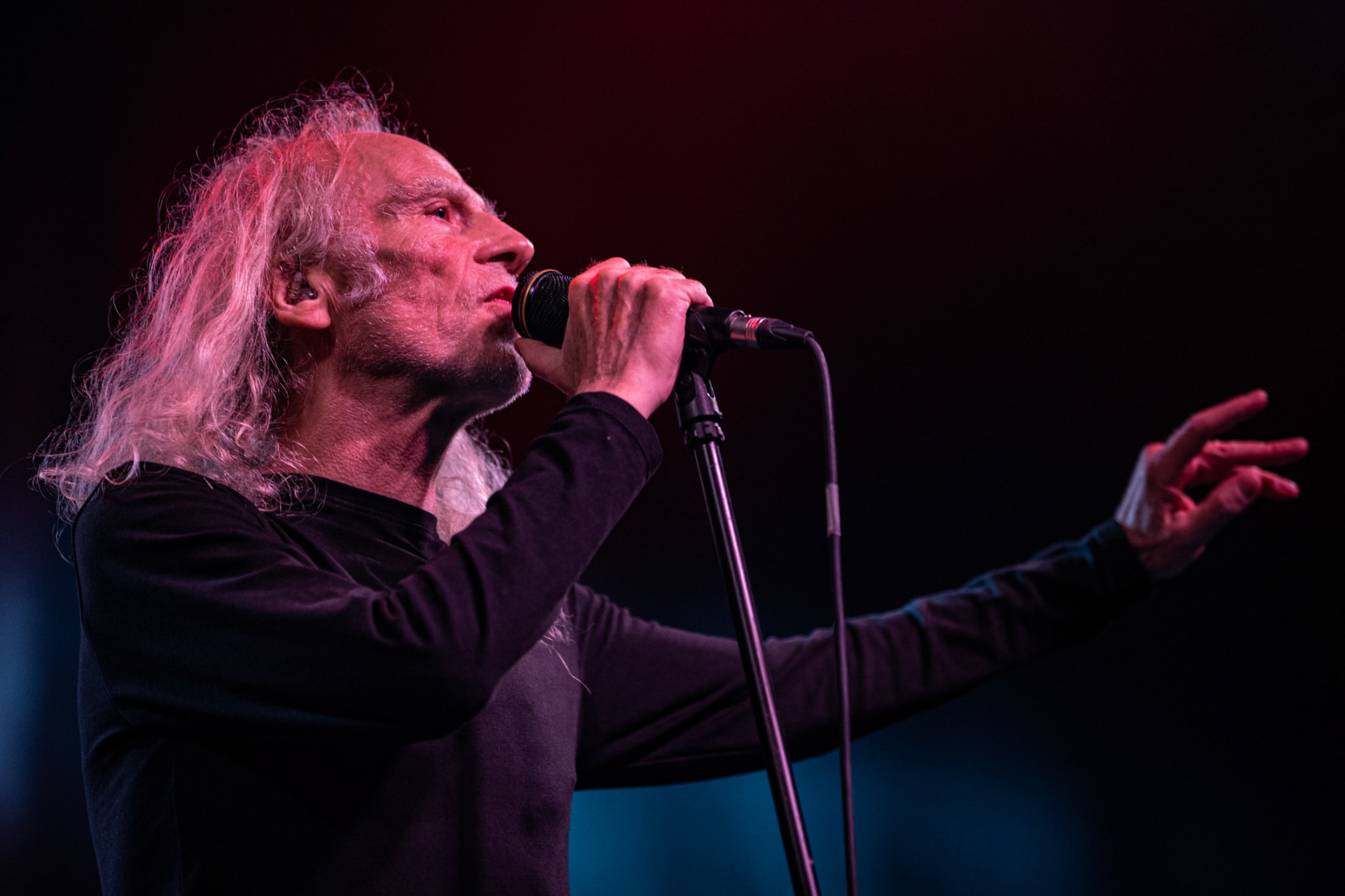 12.09.2021 - KAT i Roman Kostrzewski - koncert "Do zobaczenia w piekle" Wroclaw, Centrum Koncertowe A2.  Roman Kostrzewski - wokal,fot. Andrzej kaziq Wasilkiewicz