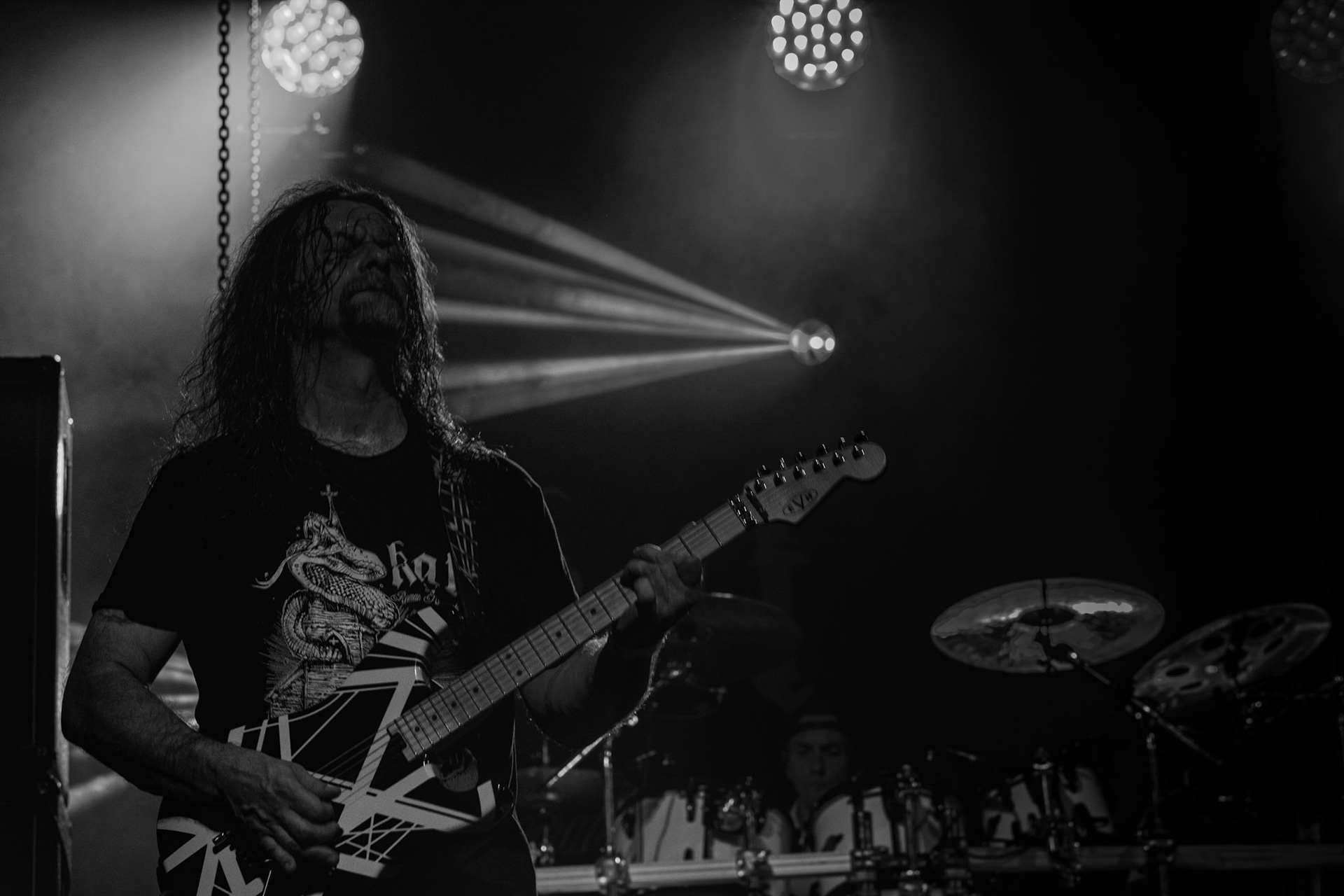 12.09.2021 - KAT i Roman Kostrzewski - koncert "Do zobaczenia w piekle" Wroclaw, Centrum Koncertowe A2.  Roman Kostrzewski – wokalJacek Nowak – perkusjaKrzysztof Pistelok – gitaraJacek Hiro – gitaraMichal Laksa – basGościnnie: Adam „Nergal” Darski (Behemoth)Piotr „Peter” Wiwczarek (Vader),Tomasz „Titus” Pukacki (Acid Drinkers)Adrian „Fred” Frelich (Dragon)Krzysztof „Fazi” Oset (ex-Kat)Piotr „Mancover” Mańkowski (Wolf Spider)Wacław „Vogg” Kiełtyka (Decapitated)Marek „Spider” Pająk (Vader)Jarek „Gronos” Gronowski (Dragon, ex-Kat)Paweł „Baitel” Pasek (Decapitated) Piotr Radecki (ex-Kat &amp; Roman Kostrzewski)fot. Andrzej kaziq Wasilkiewicz