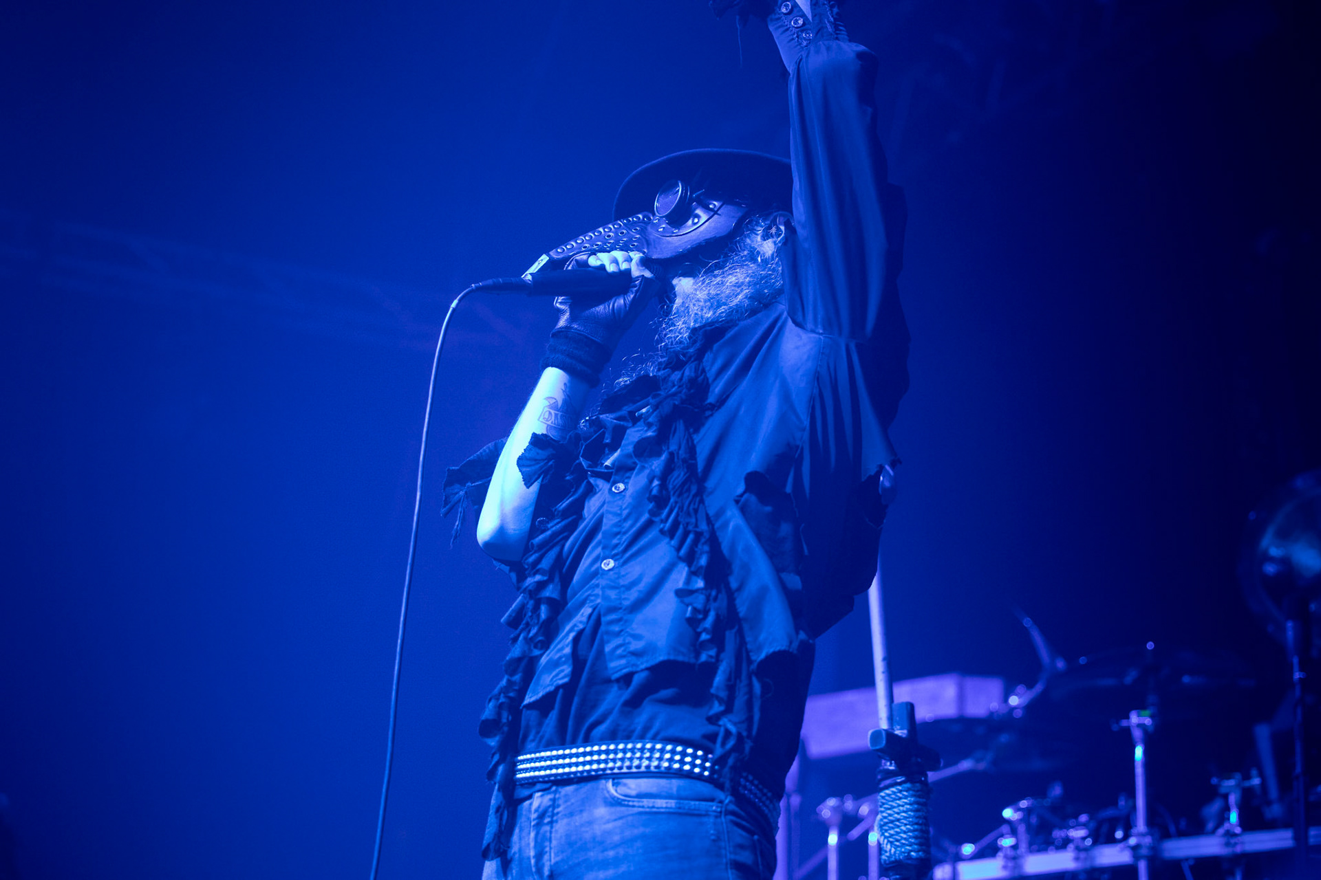 25.11.2019 Warszawa Klub Progresja Europejska Trasa Moonspell z Rotting Christ 2019
koncert Moonspell
N/z Fernando Langsuyar Ribeiro wokal  
N/z Ricardo Amorim gitara  
N/z Pedro Passionis Paixăo instrumenty klawiszowe  
N/z Miguel Mike Gaspar perkusja  
N/z Aires Pereira gitara basowa 
fot. Andrzej Wasilkiewicz/REPORTER