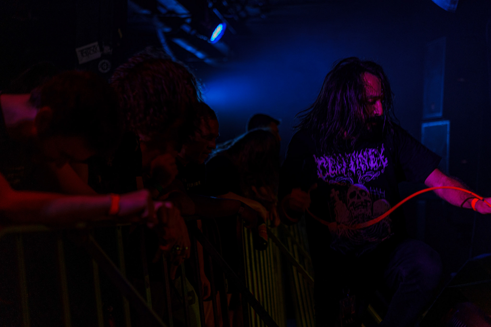 15.07.2023 - NERVOCHAOS - Brazil, Death metal, Warszawa, klub Potok. fot. Andrzej Wasilkiewicz/kaziq.com