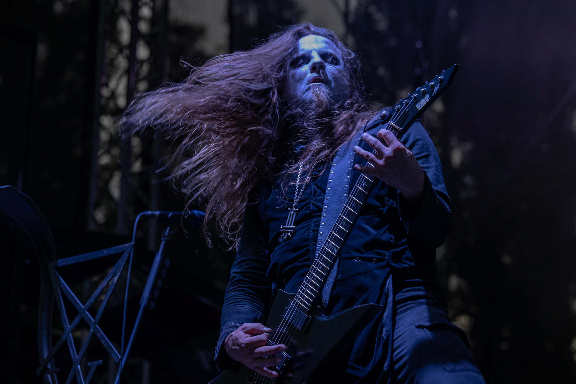 2024.07.21 BEHEMOTH, black metal - Warszawa Letnia Scena Progresji, Knock Out Productions, fot. Andrzej Wasilkiewicz/kaziq.com