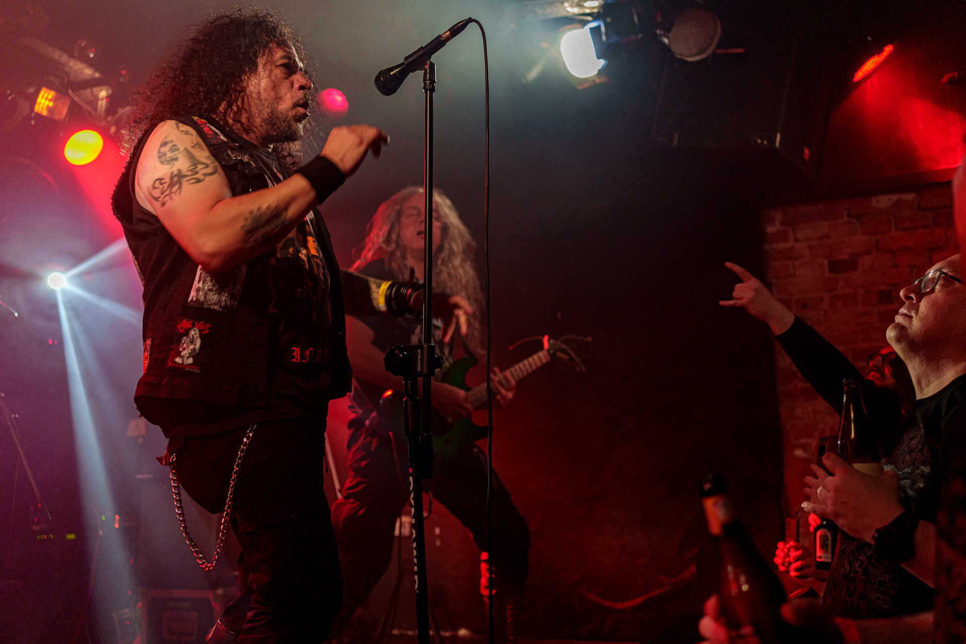 17.03.2023 - MASACRE (death metal, Kolumbia) - Warszawa - VooDoo klub.Left Hand Sounds. fot. Andrzej Wasilkiewicz/kaziq.com