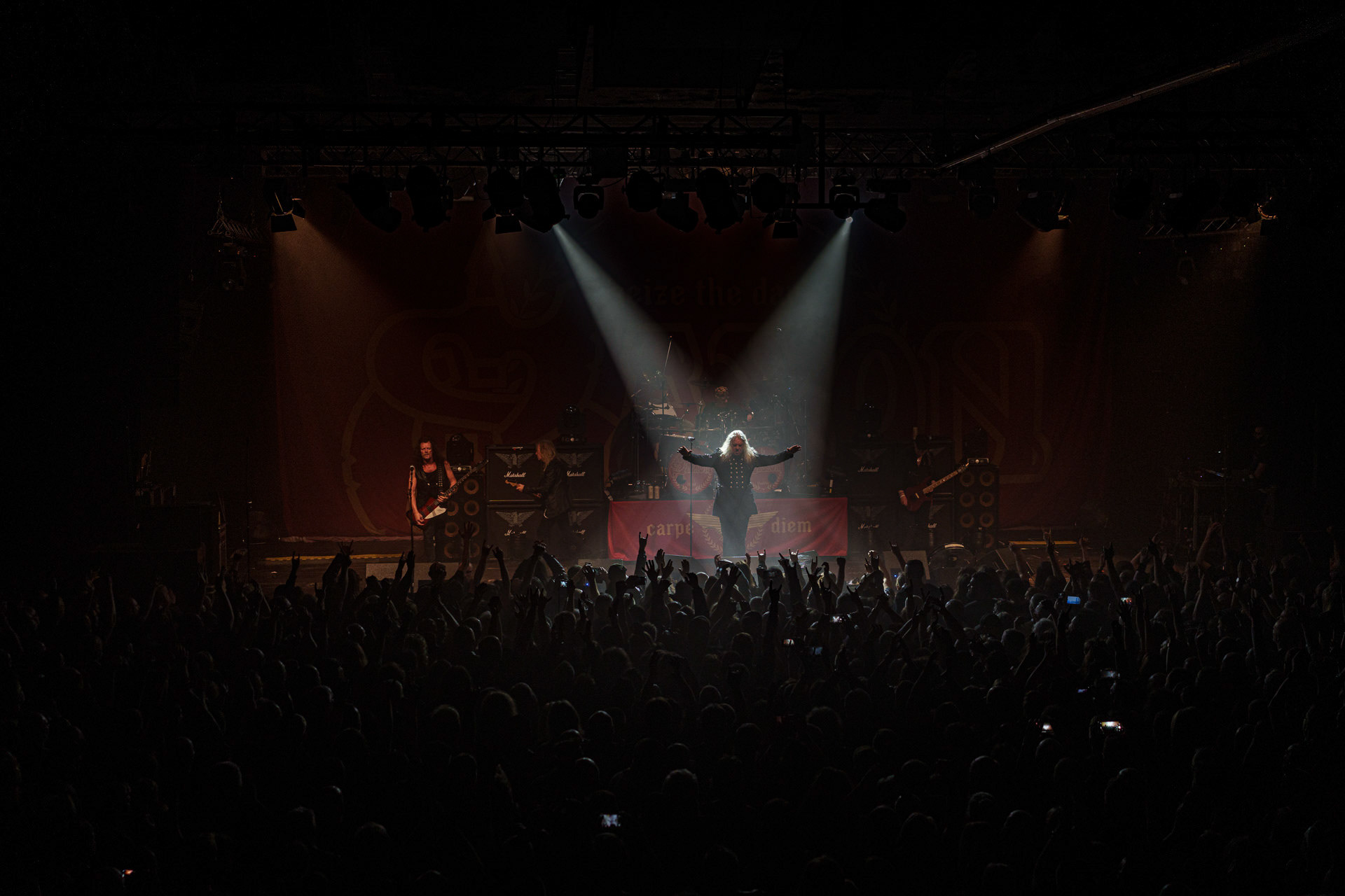 14.03.2023 SAXON "Seize the Day World Tour" Special guest: RAGE.Klub Progresja, Warszawa. Fot. Andrzej Wasilkiewicz/Reporter