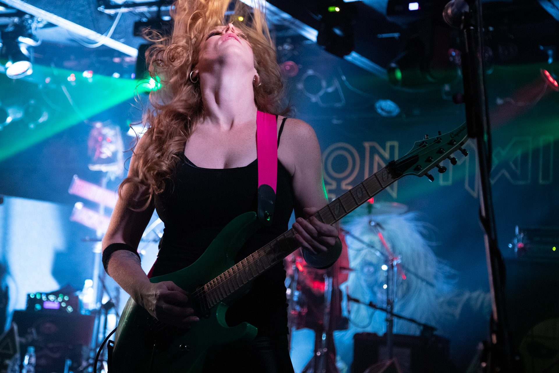 6.05.2019 The Iron Maidens koncert w warszawskiej Proximie - amerykański zespół heavymetalowy utworzony w 2001 roku składa się tylko z kobiet, śpiewających piosenki brytyjskiej grupy Iron Maiden. Klub Proxima, Knockoutproduction, 
fot. Andrzej Wasilkiewicz/Reporter