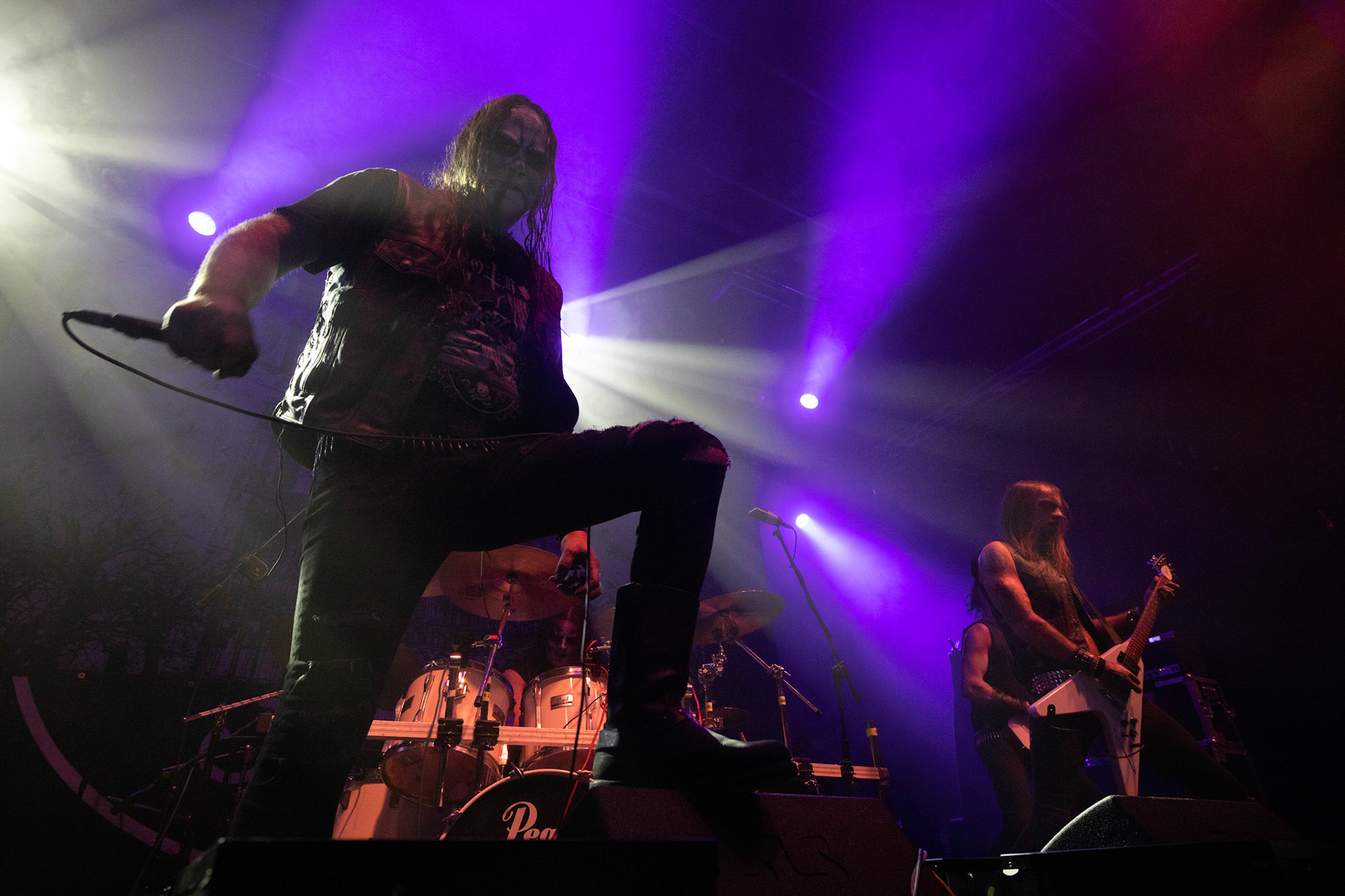 WHOREDOM RIFE - Norwegia - black metal,
koncert w Warszawskiej Progresji w ramach trasy Ecclesia Diabolica Baltica.
fot. Andrzej Wasilkiewicz/Reporter