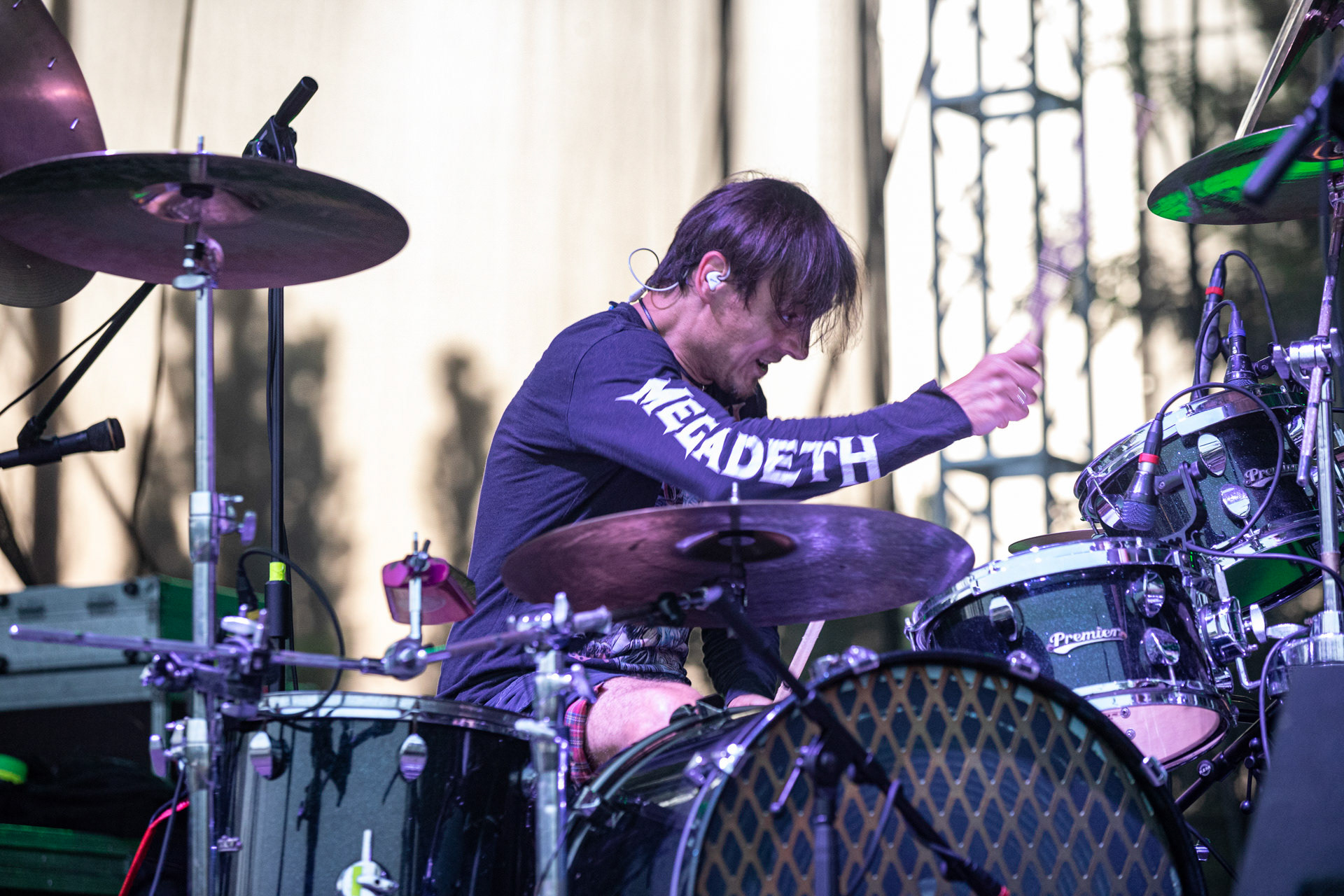 Koncert Luxtorpeda 10 urodziny. Warszawa Progresja.Gramy do Woli.n/z.Tomasz „Krzyżyk” Krzyżaniak – perkusjaFot. Andrzej kaziq Wasilkiewicz/Reporter