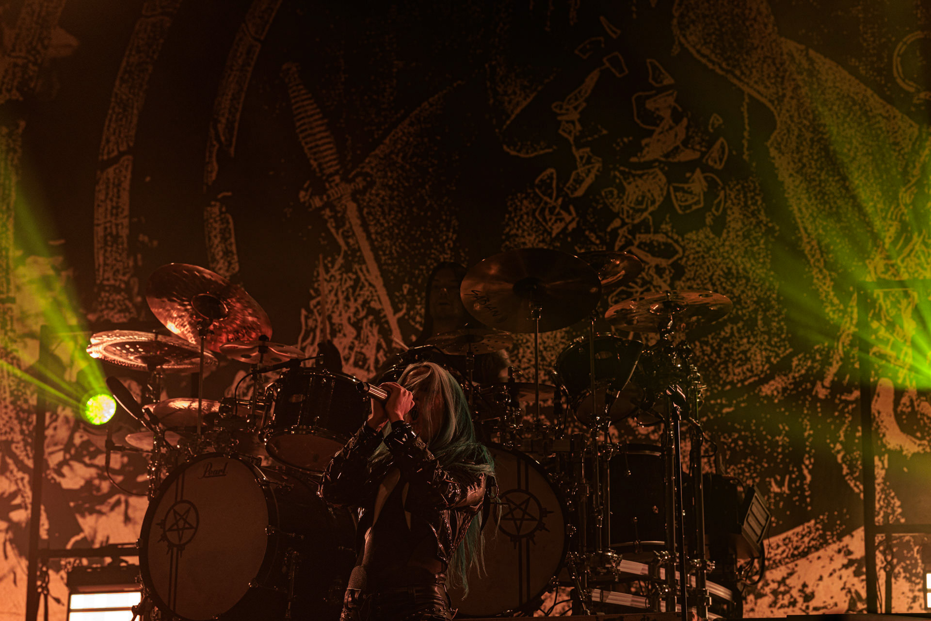 19.10.2022 ARCH ENEMY  - The European Siege 2022,Spodek Katowice Poland,fot. Andrzej Wasilkiewicz/Reporter