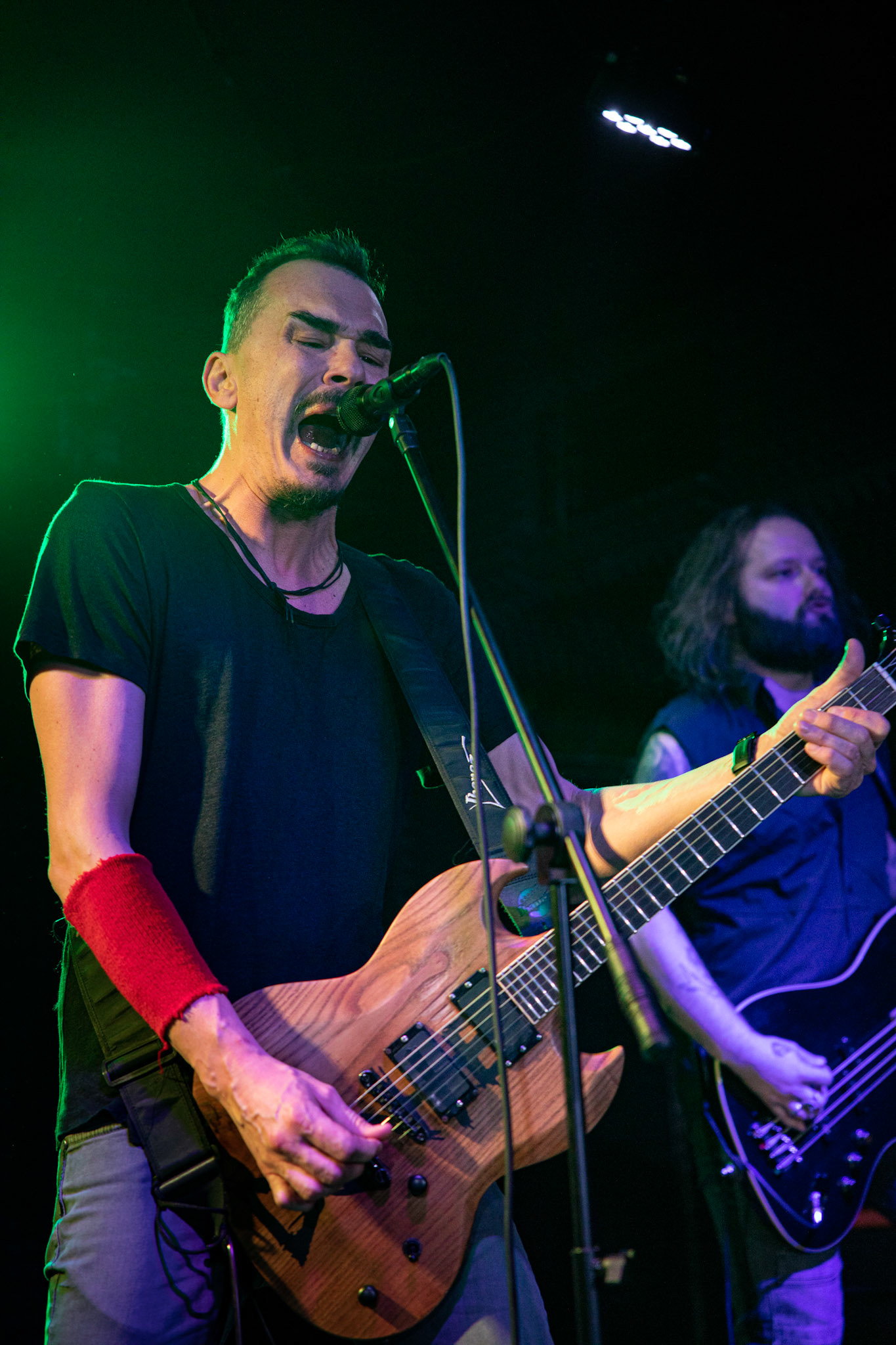 15.02.2020 DANTE - Metalowe Zwierzaki vol.13 - koncert Remont, 
N/Z Łukasz „Lucas” Myszkowski (Antigama) - gitara, wokal.
dark hardcore opera, fot. Andrzej Wasilkiewicz/REPORTER