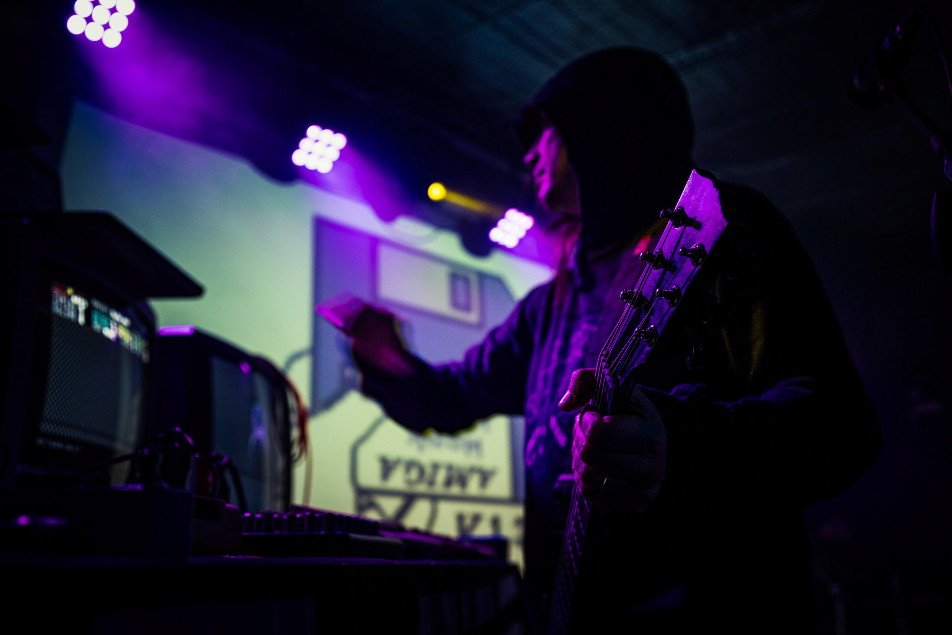 2023.02.24 - Master Boot Record - Rome, Italy band. I am a 486DX-33MHz-64MB processing avant-garde chiptune, synthesized heavy metal &amp; classical symphonic music. Synthesized, Dehumanized.Winiary Bookings, Hydrozagadka, Warszawa. Fot. Andrzej Wasilkiewicz/Reporter