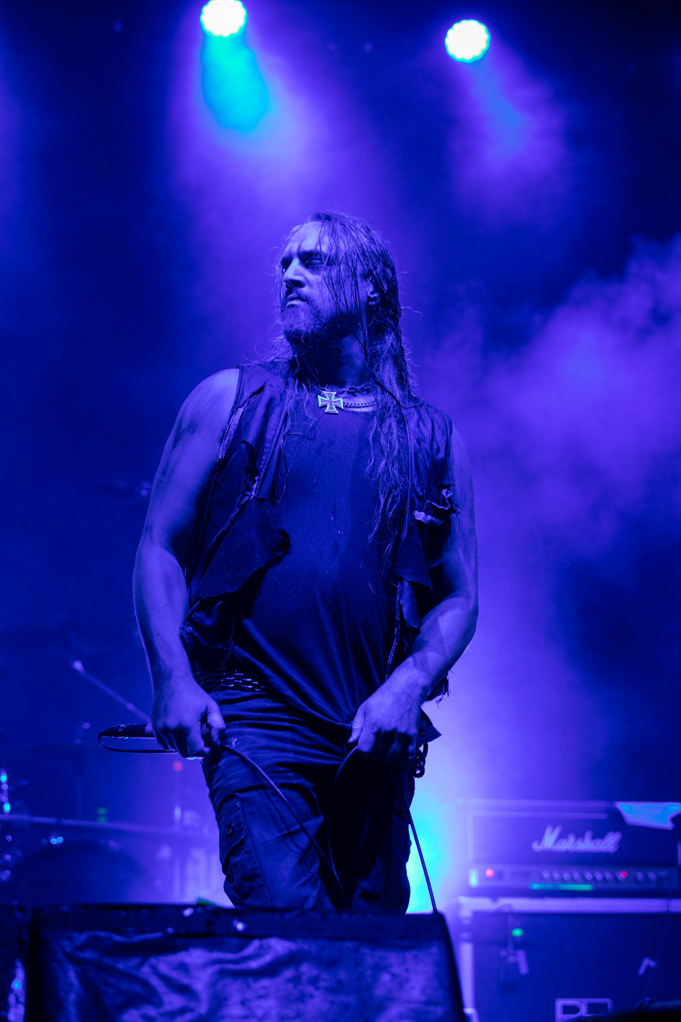 Marduk, koncert w ramach Blitzkrieg MMXX warszawska Progresja, black metal, Szwecja, Massive Music Rock The Nation America.fot. Andrzej kaziq Wasilkiewicz/Reporter