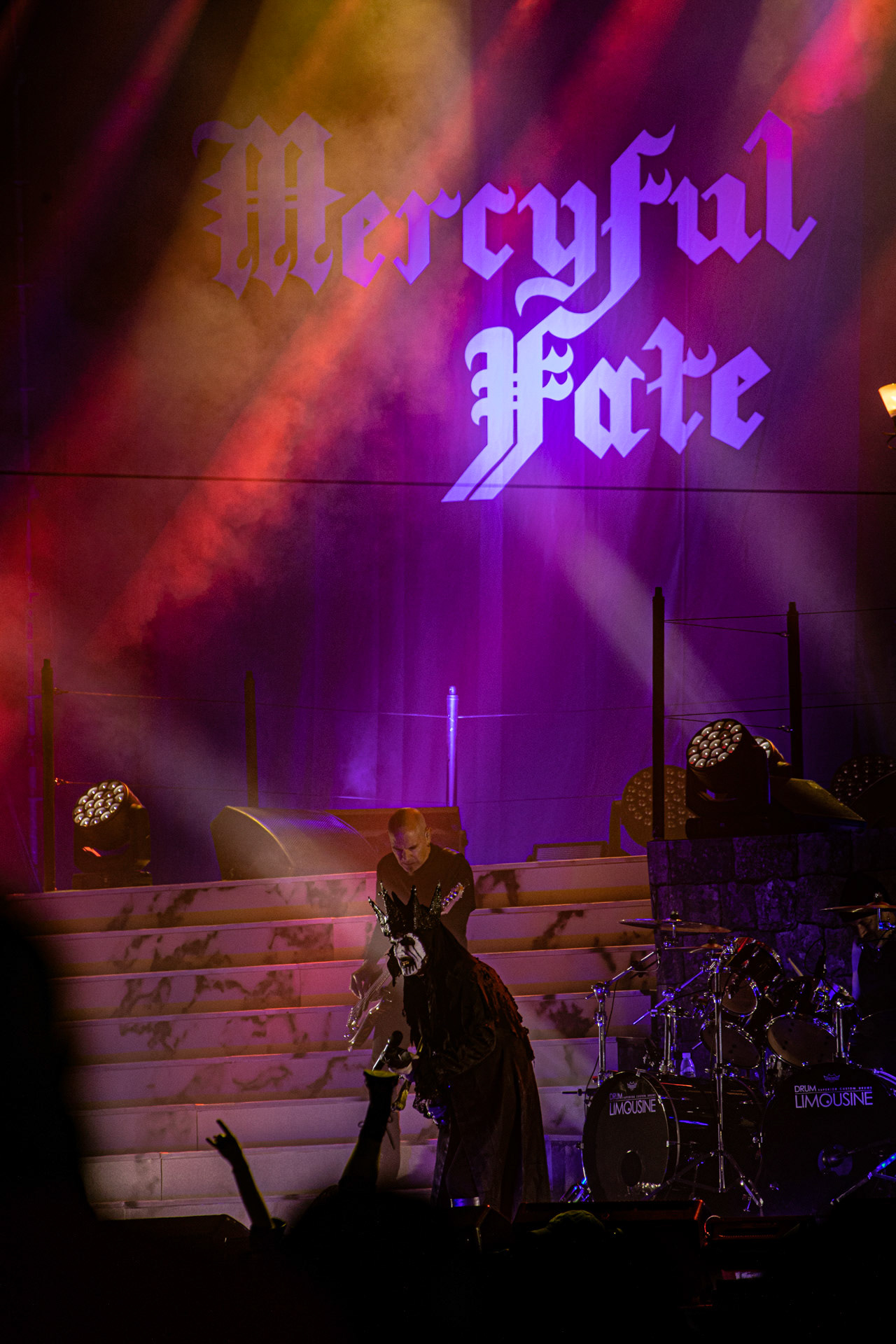 4.06.2022 Mercyful Fate Mystic Festival 2022 Gdansk. King Diamond, Kim Bendix Petersen,Mystic Coalition.fot. Andrzej Wasilkiewicz/Reporter